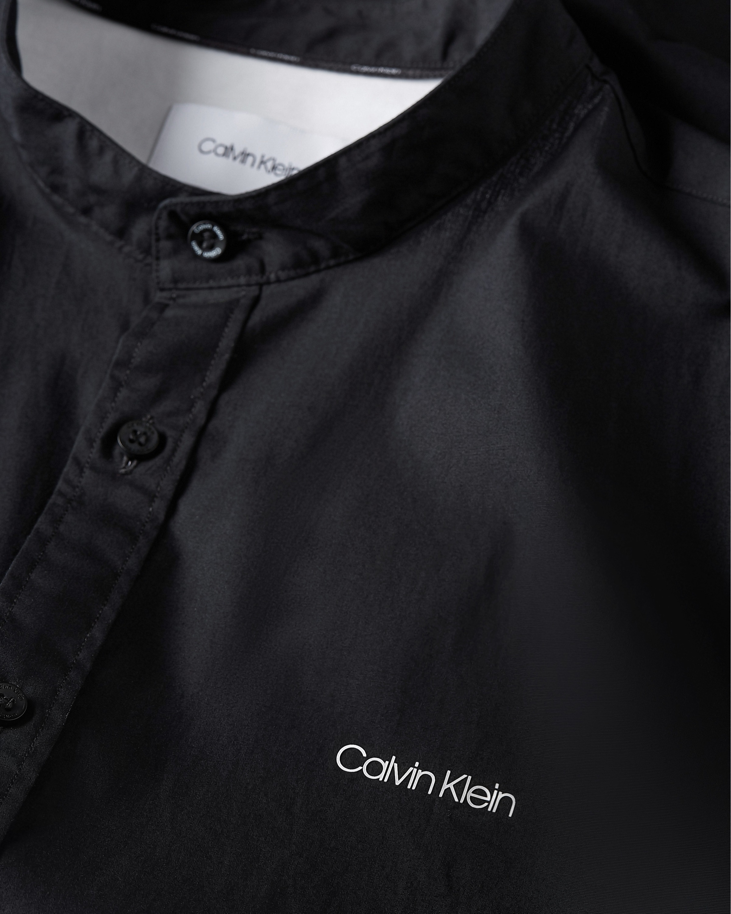 Calvin Klein Big&Tall Langarmhemd »BT_STRETCH POPLIN SLIM SHIRT«, in großen Größen mit durchgehender Knopfleiste