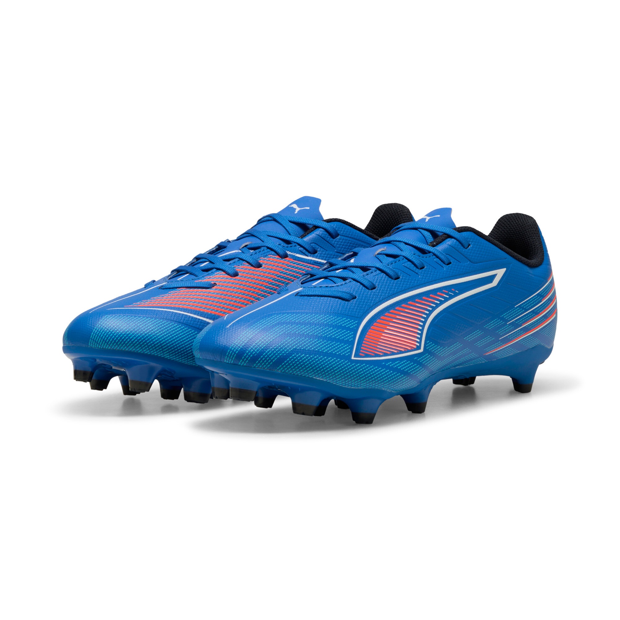 PUMA, Damen, Fußballschuh »ULTRA 6 PLAY FG/AG« für Rasenplätze, Ultra Blue-PUMA White-Glowing Red, 46, Ultra Blue-PUMA White-Glowing Red, Breite: 