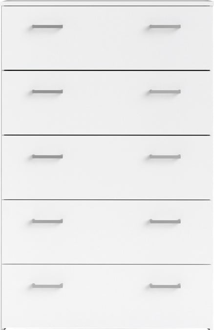 Home affaire Sideboard »Space Kommode, Aufbewahrung, Schubladenschrank«, 5 Schubladen, viel Stauraum, Breite 74 cm, Höhe 115 cm