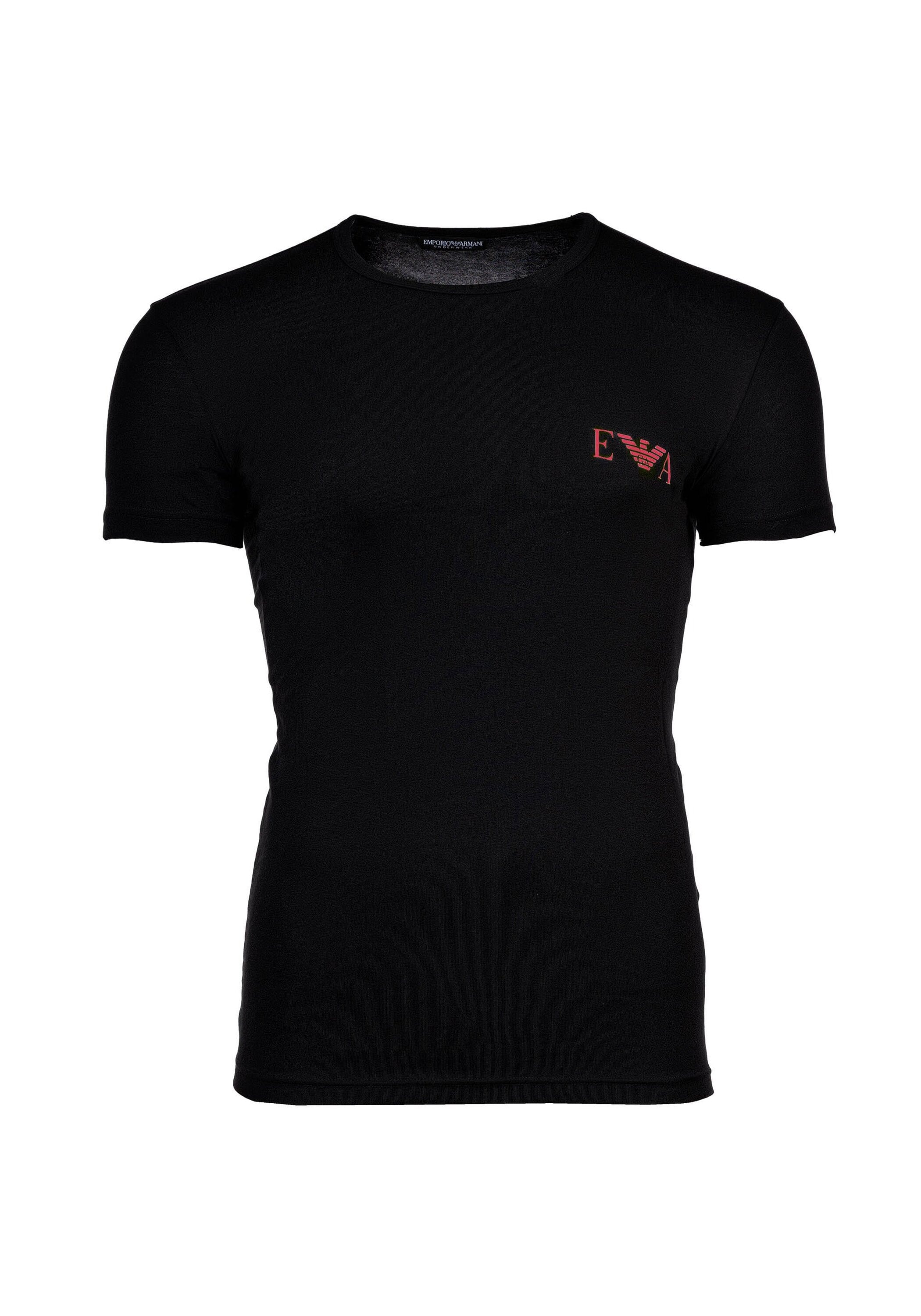 Emporio Armani T-Shirt »T-Shirt BOLD MONOGRAM 2er Pack«