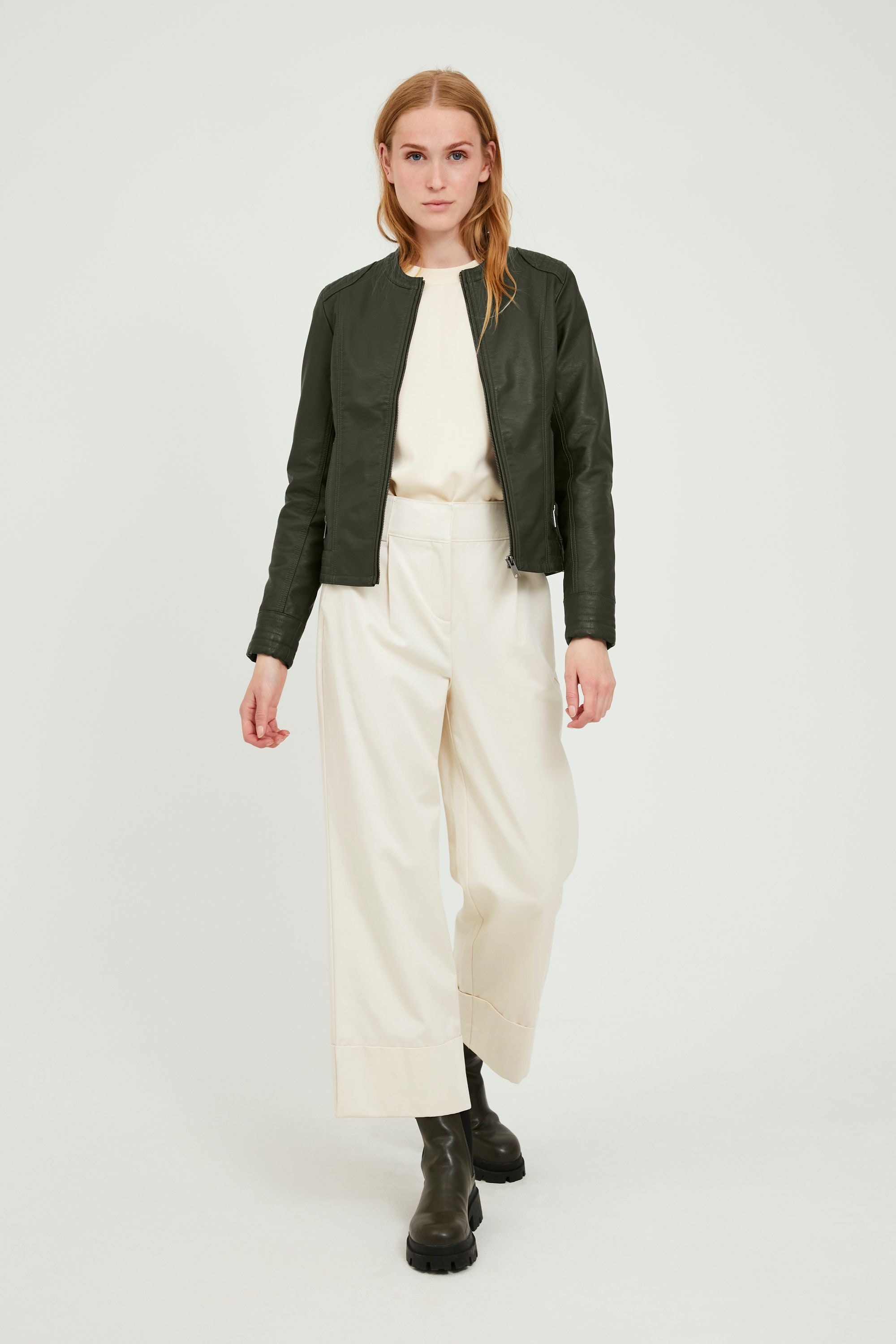 b.young Lederimitatjacke »Lederimitatjacke BYAcom«