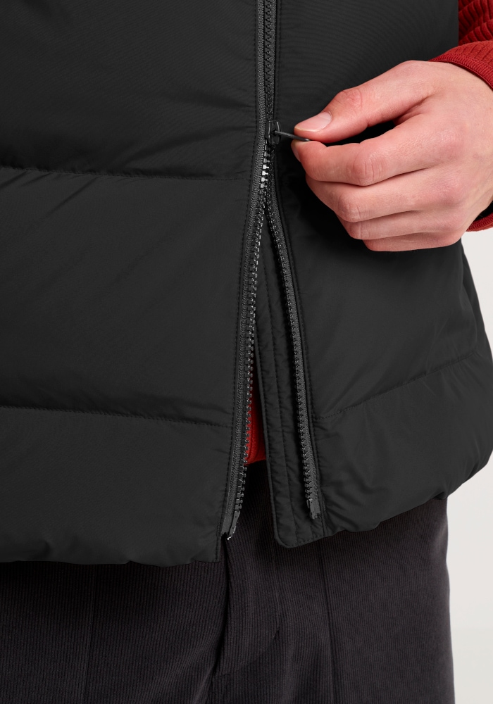 Jack Wolfskin Daunenweste »COLONIUS VEST M RDS« Daunenweste, winddicht, wasserabweisend