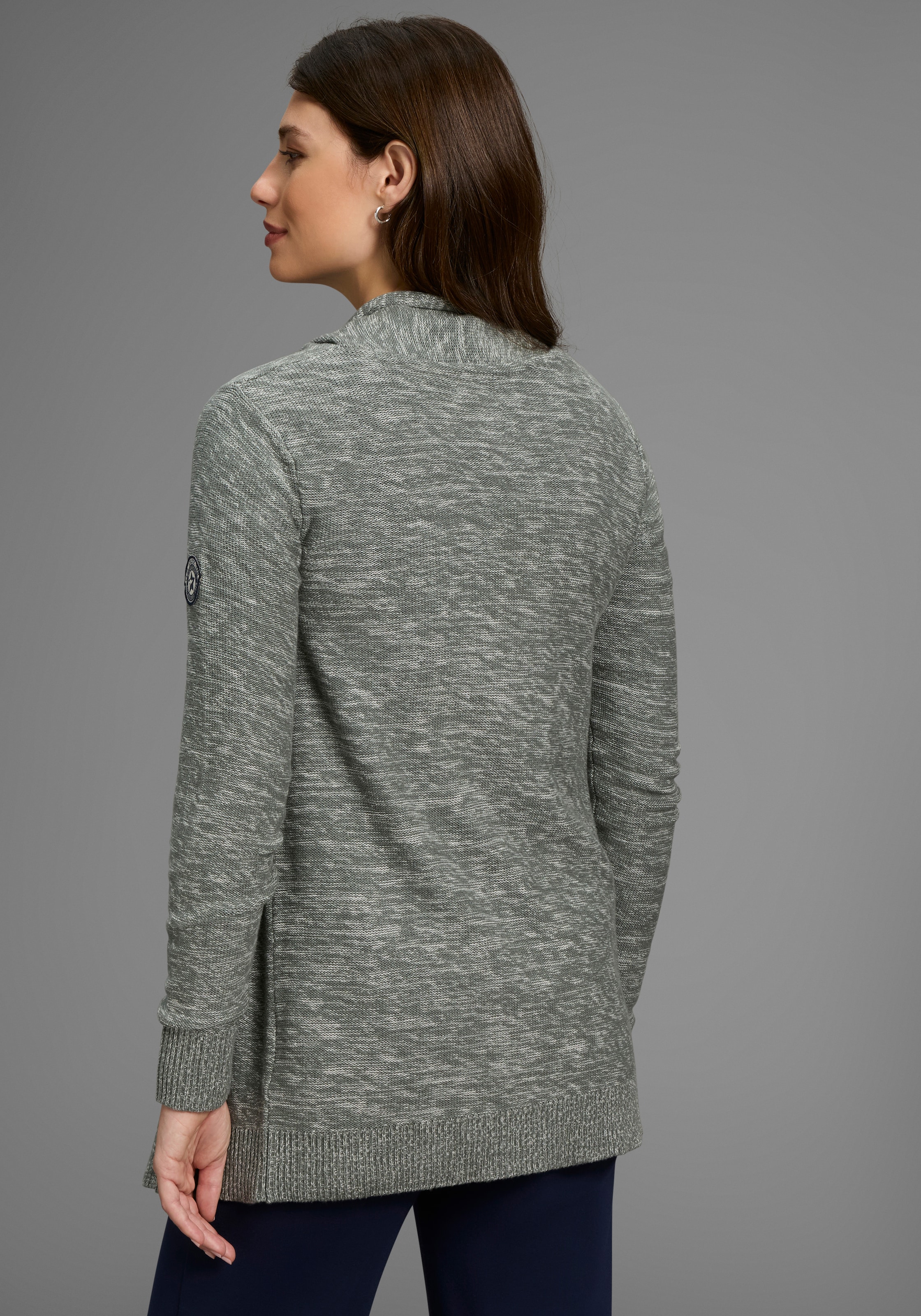 KangaROOS Strickjacke in melierter Optik