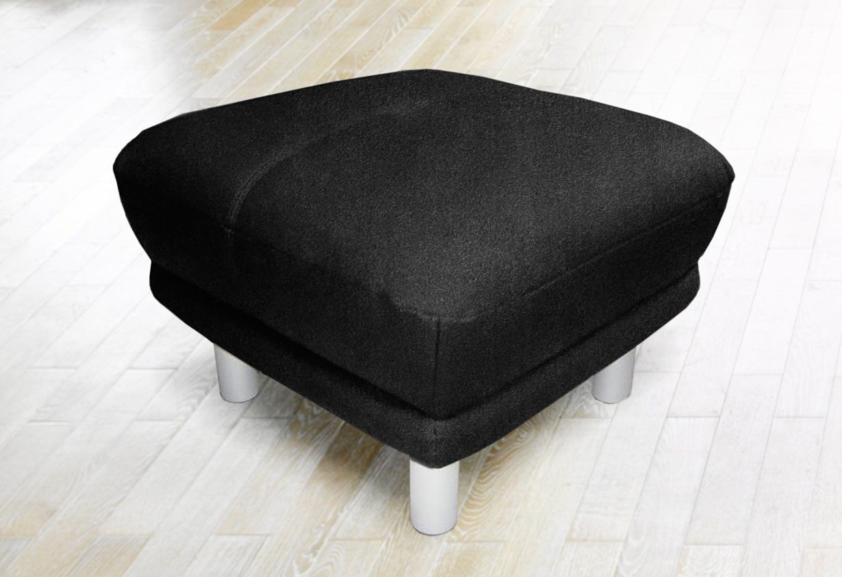 TRENDMANUFAKTUR Hocker »Cecilia, bequem und elegant«