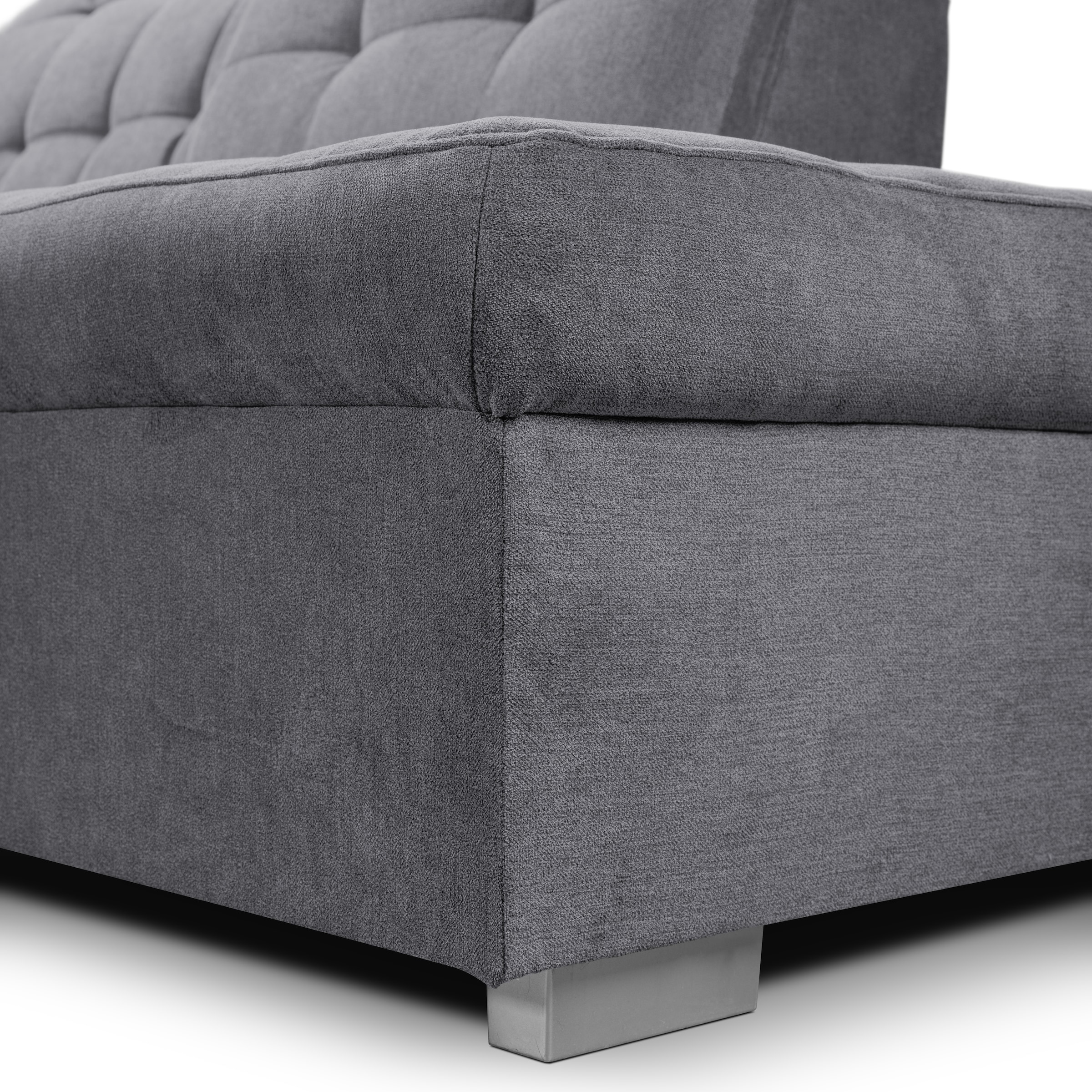 WERK2 Wohnlandschaft »Kordula-New U-Form«, Sofa in U-Form mit Schlaffunktion & Bettkasten, Schlafcouch