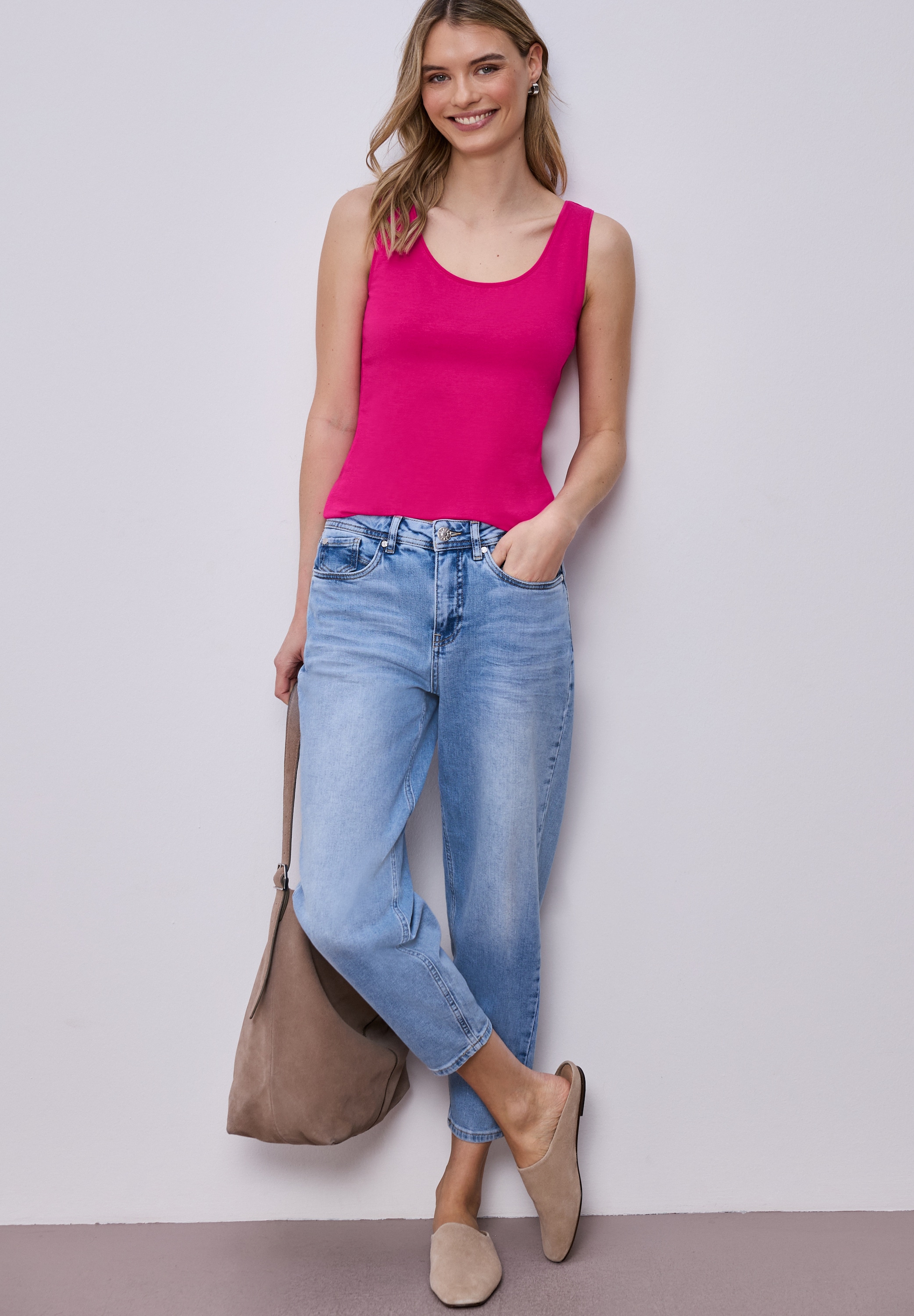 STREET ONE Tanktop »Style Anni« mit Stretchanteil