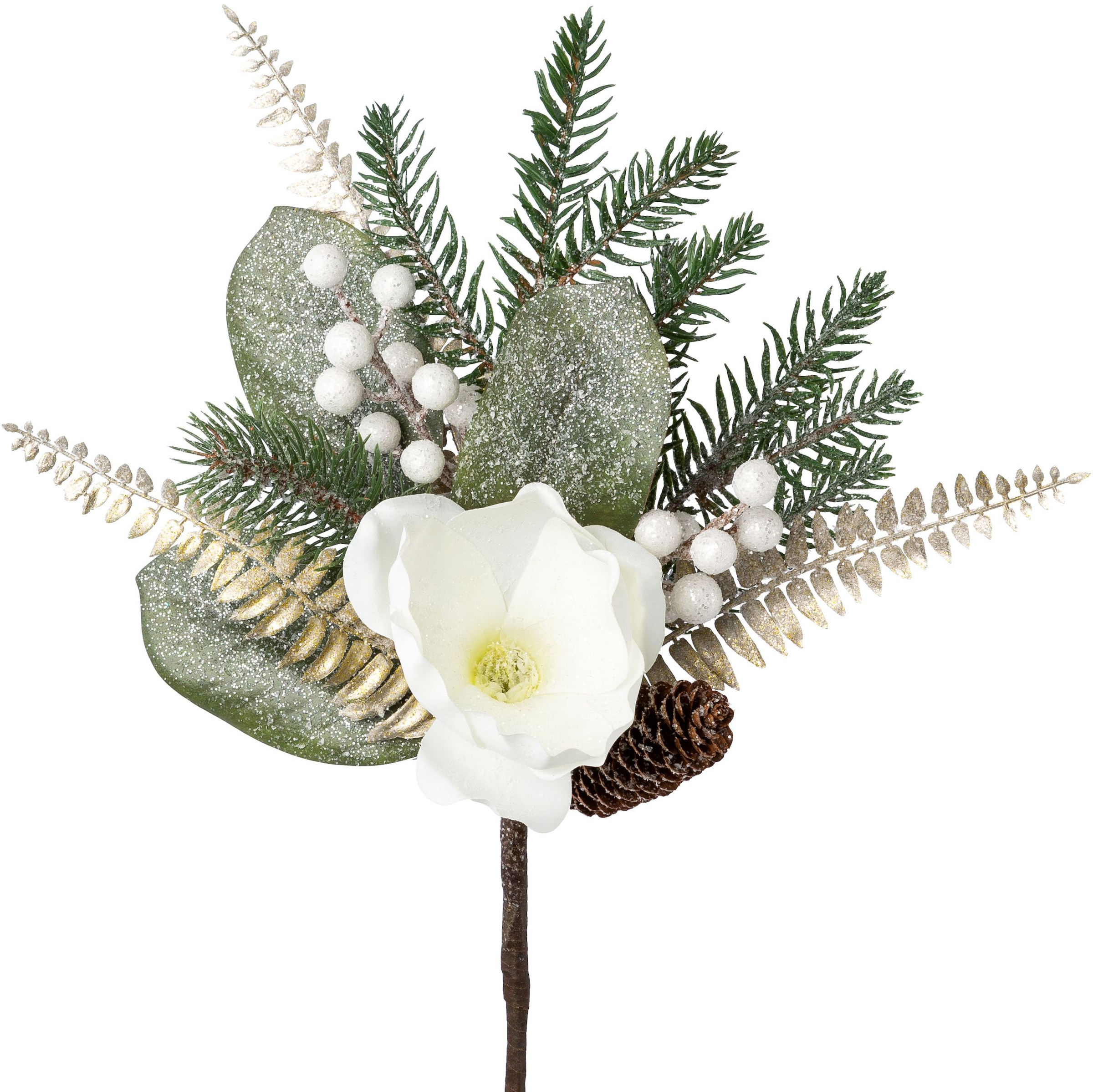 Creativ green Winterliche Kunstpflanze »Weihnachtsdeko«, Bouquet aus verschiedenen Zweigen
