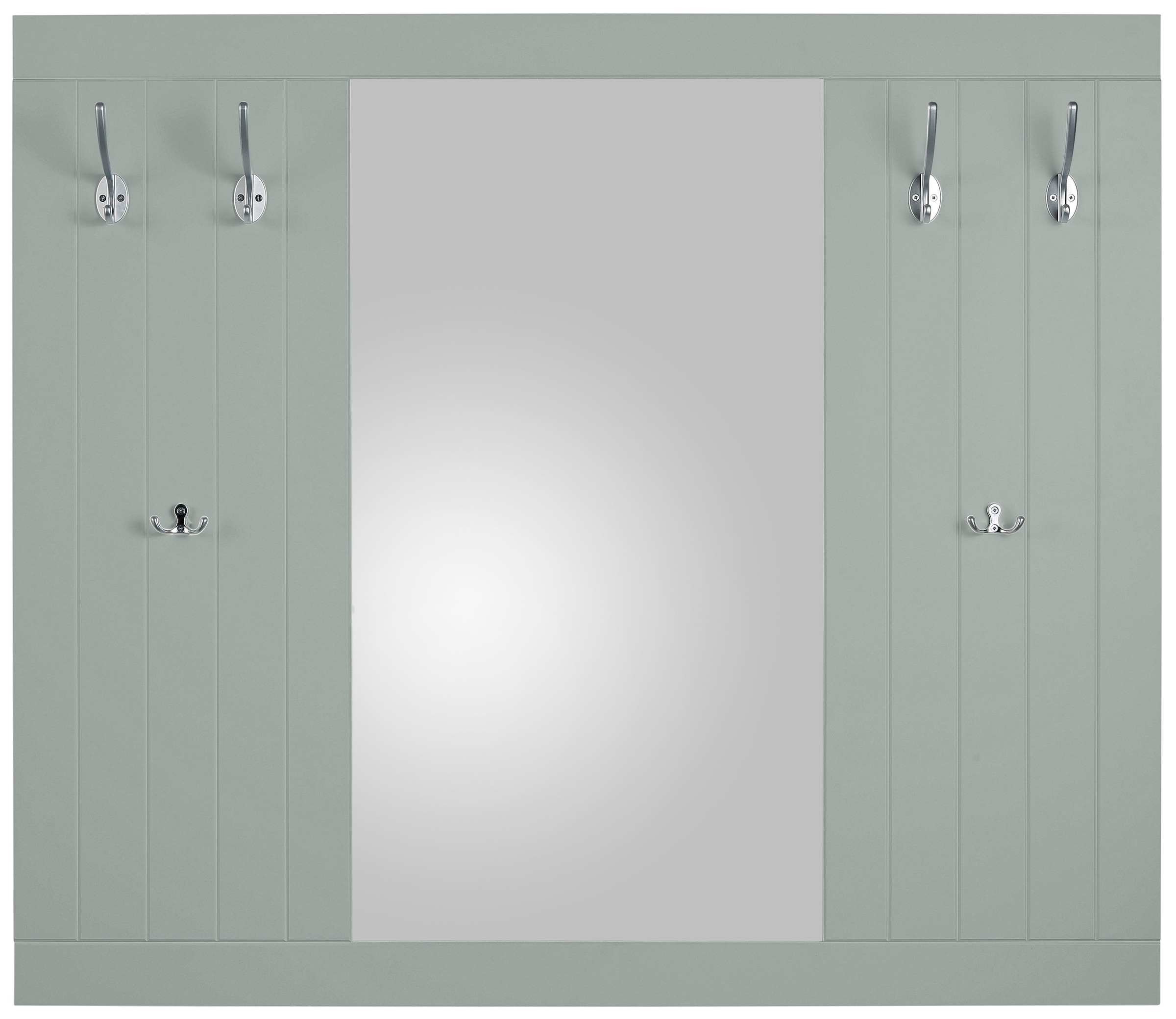 Home affaire Garderobenpaneel »Nekso«, mit Spiegel, Breite 116 cm, aus MDF oder Massivholz, FSC