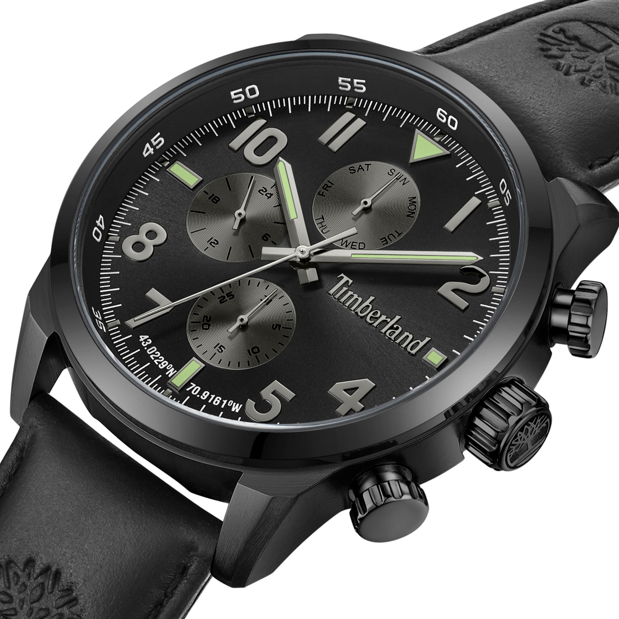 Timberland Multifunktionsuhr »HENNIKER II«, Armbanduhr, Quarzuhr, Herrenuhr, Datum
