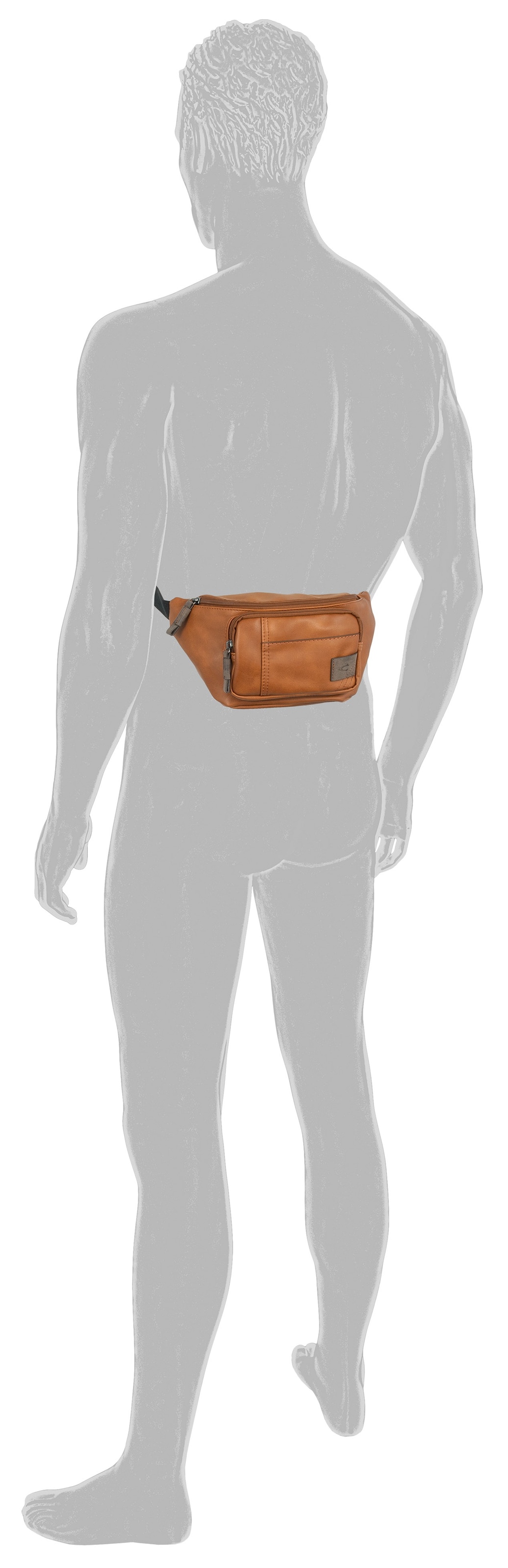camel active Bauchtasche »Laos«, funktionaler Begleiter mit sportlichen Details ideal für den Alltag