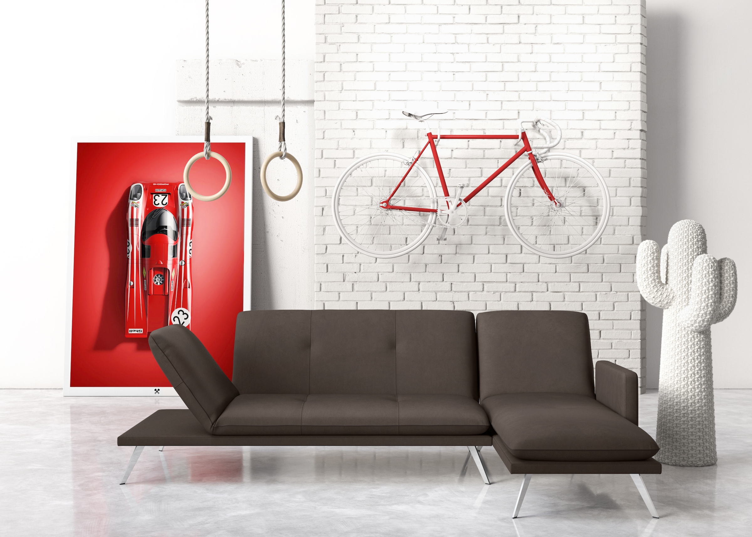 machalke® Ecksofa »wings, L-Form«