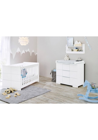 Pinolino® Babymöbel-Set »Polar«, (Spar-Set, 2 St., Bett, Wickelkommode), breit; mit... kaufen