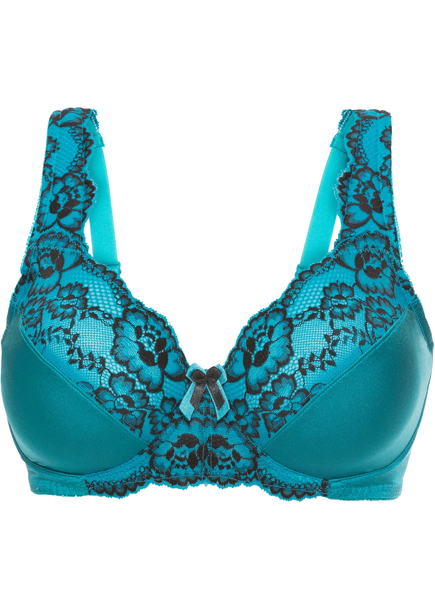 bonprix Minimizer-BH mit Bügel und floraler Stickerei