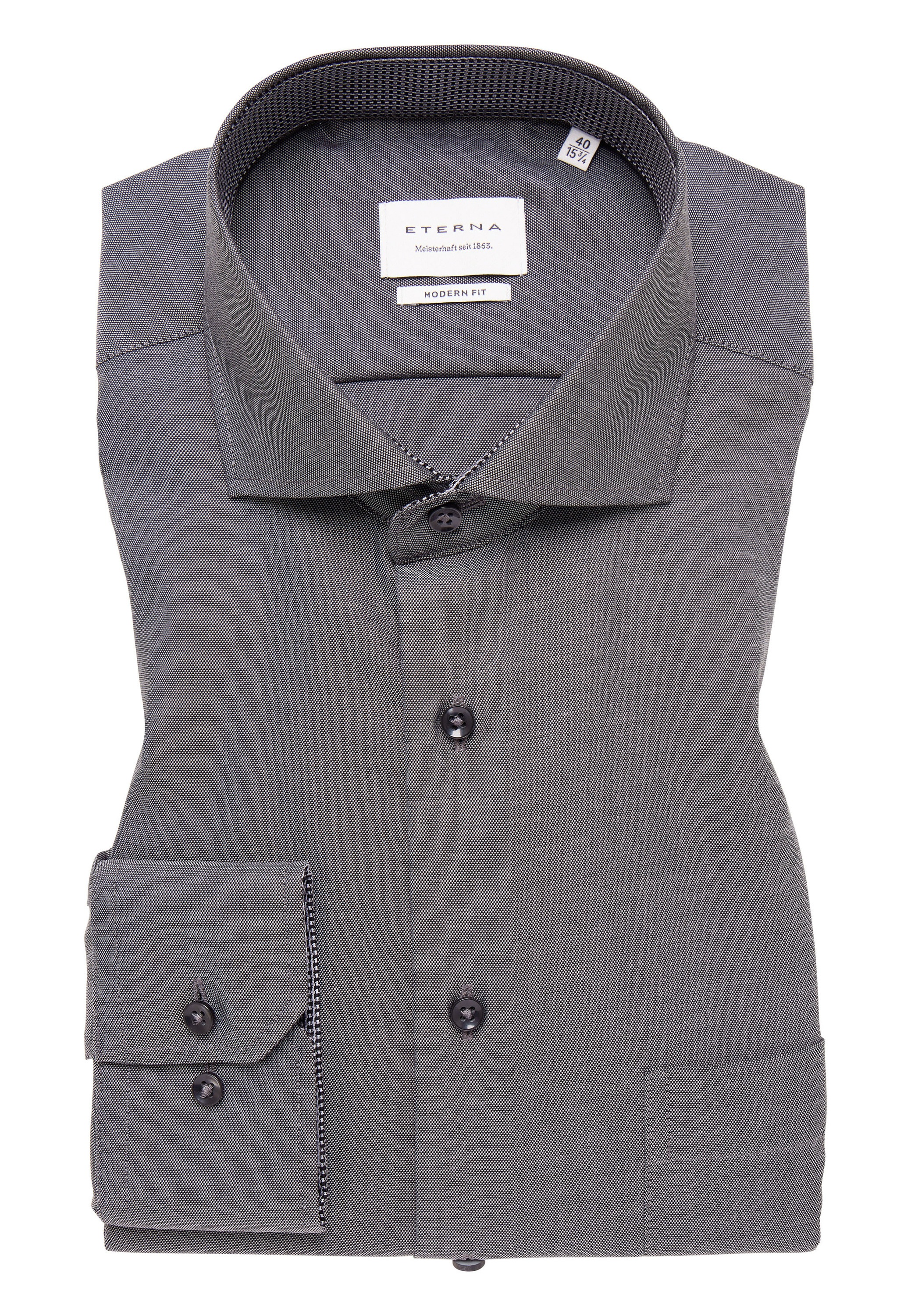 Eterna Langarmhemd »MODERN FIT«, NON IRON (bügelfrei)