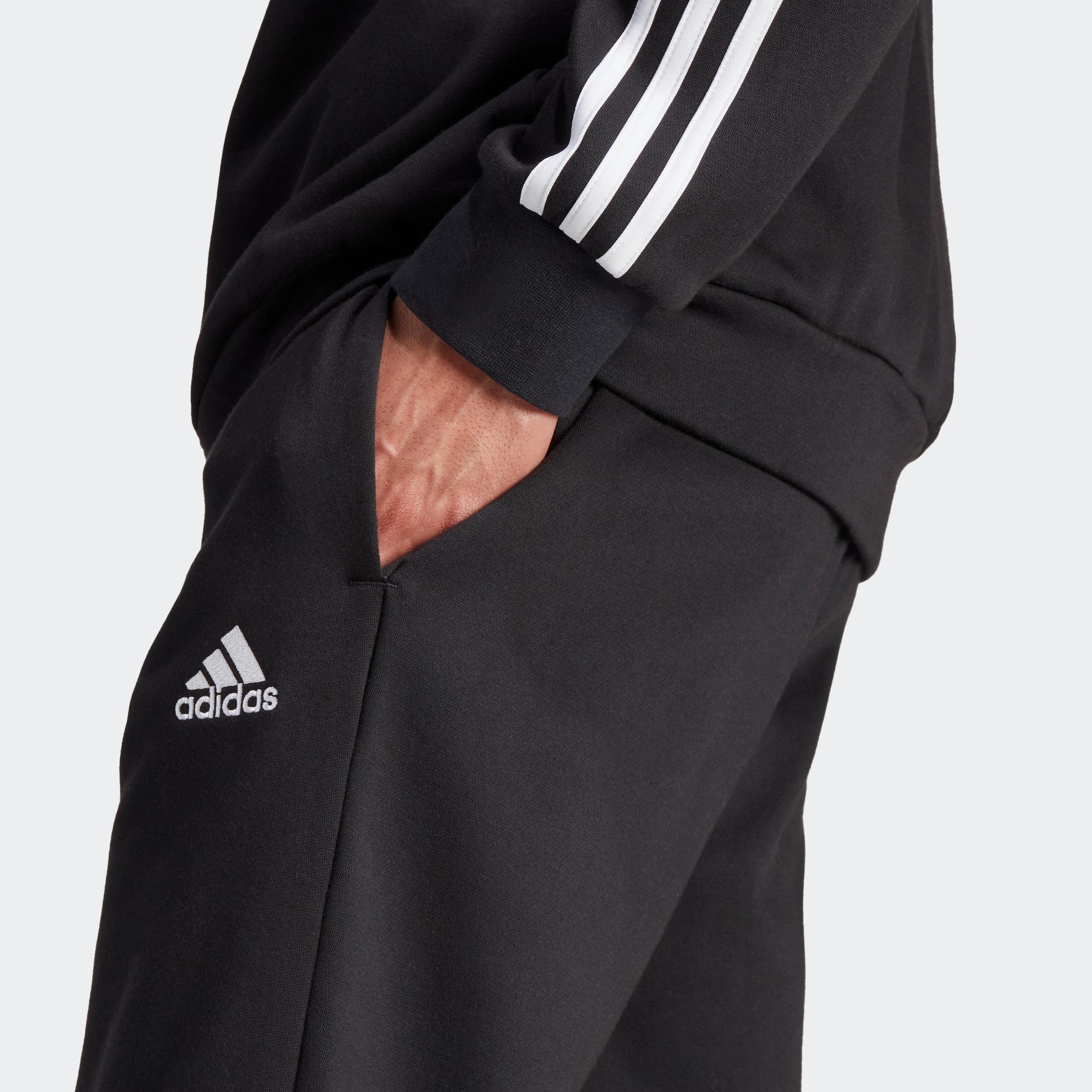 adidas Sportswear Trainingsanzug »BASIC 3-STREIFEN«, (2 tlg.)