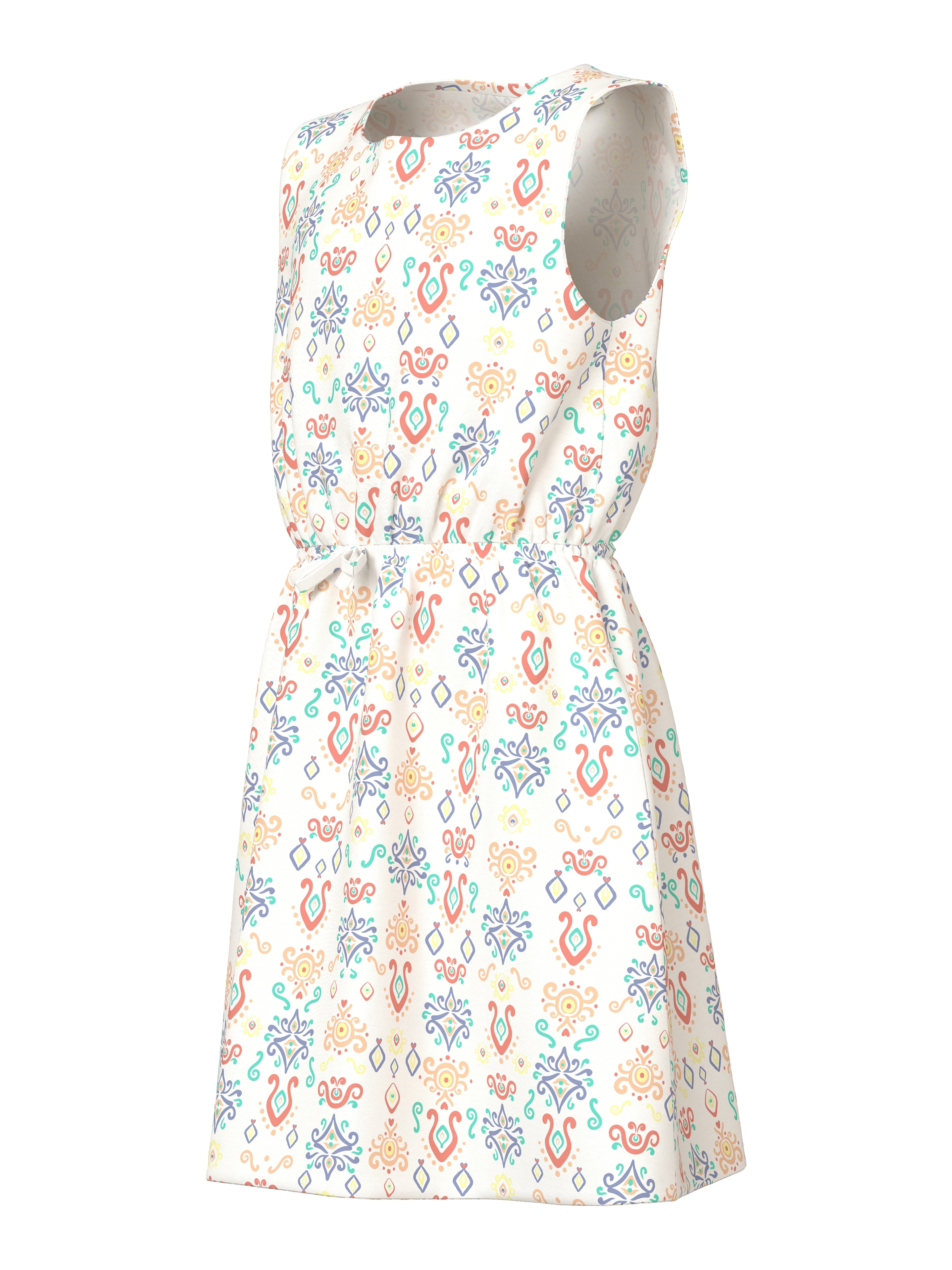 Name It Minikleid »NKFVINAYA SPENCER« Materialmix, regular fit