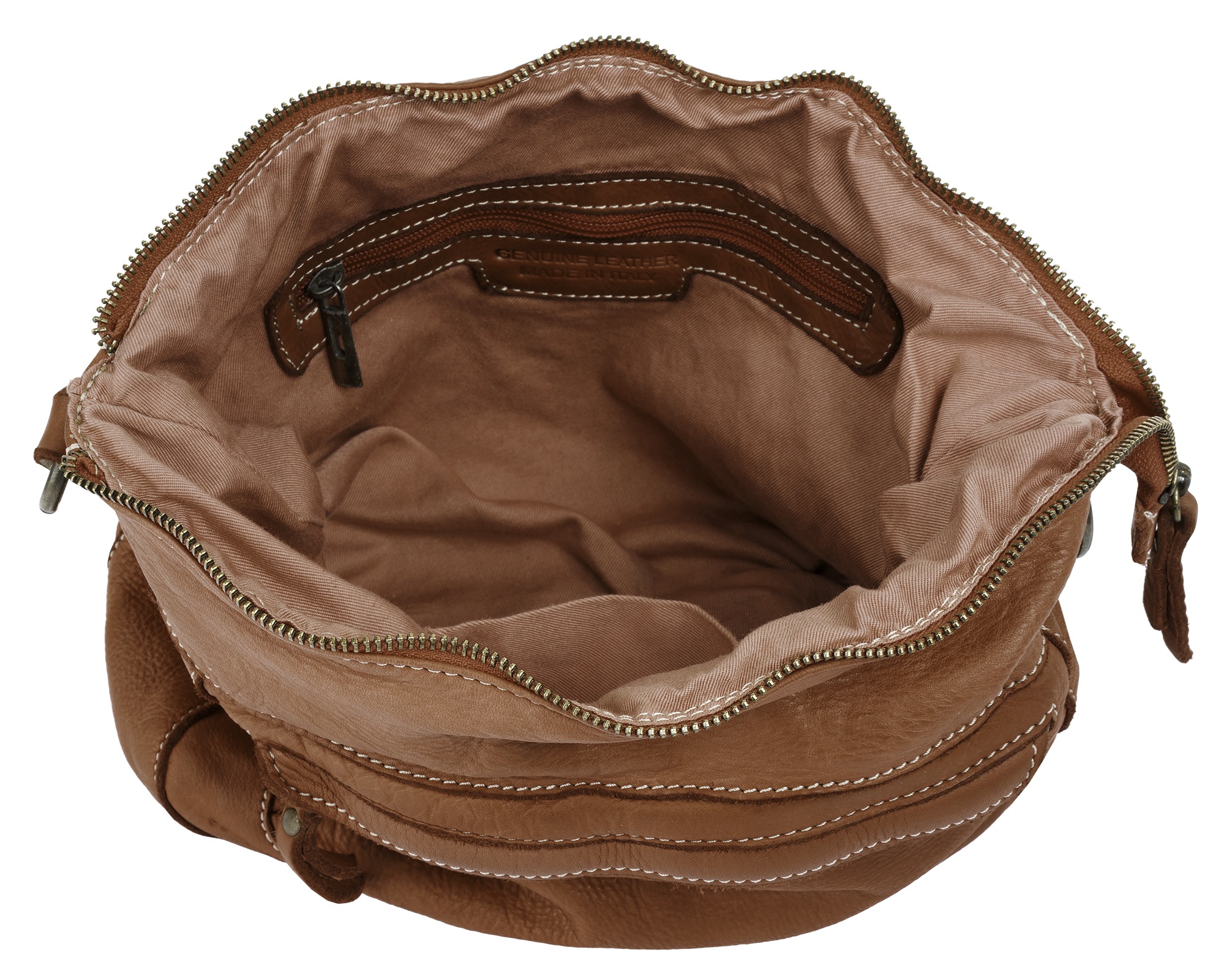Cluty Shopper, echt Leder, Made in Italy