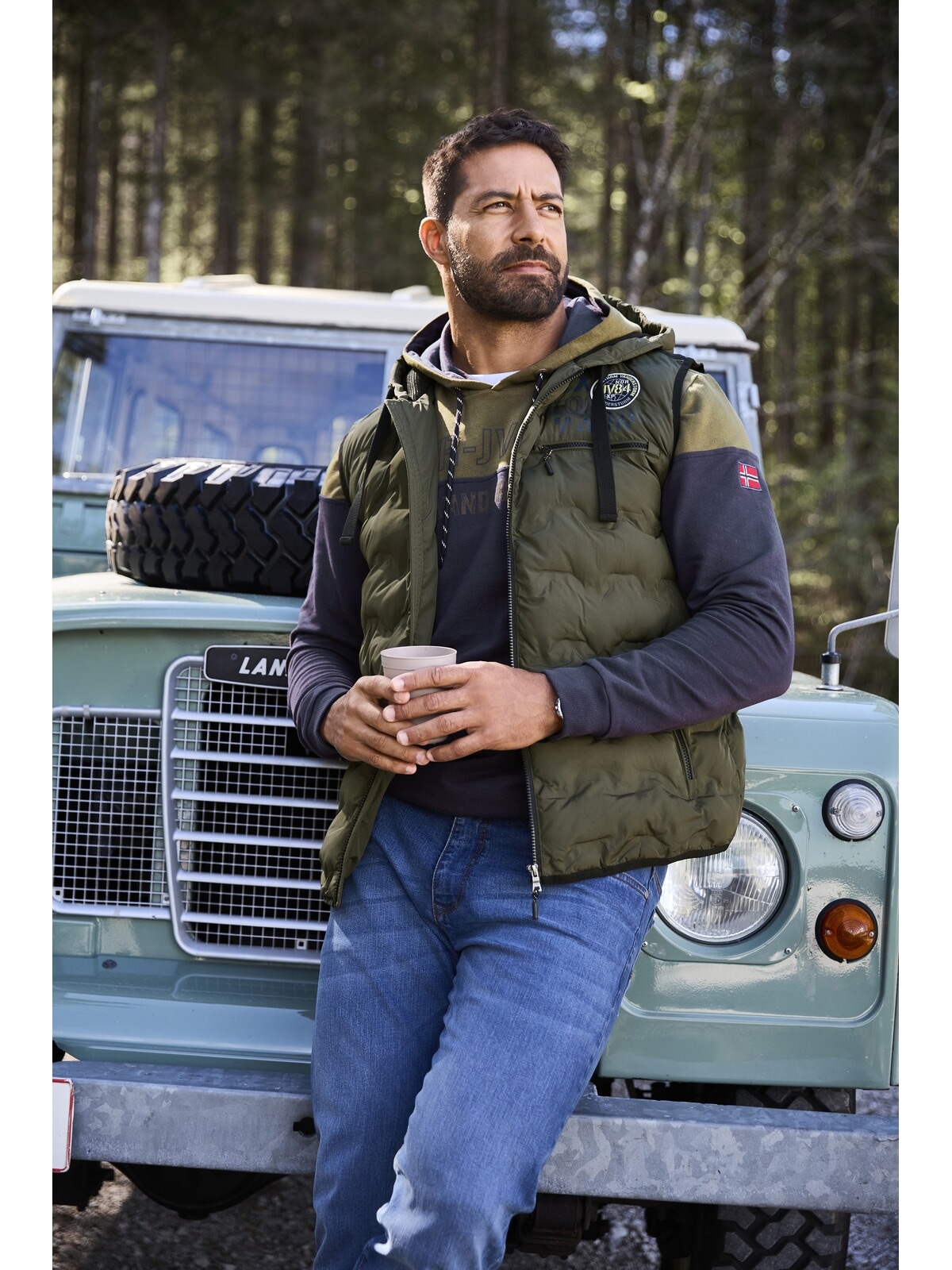 Jan Vanderstorm Steppweste »Steppweste ERKULF«