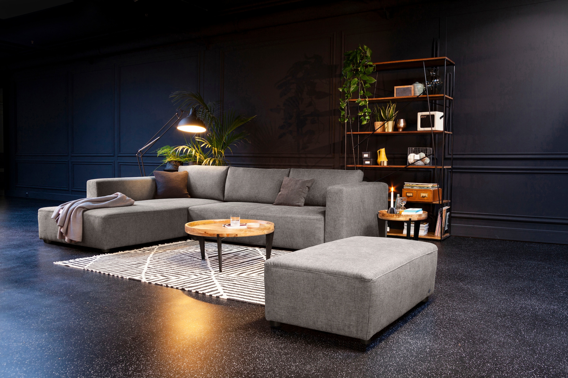 TOM TAILOR HOME Ecksofa »HEAVEN STYLE M«, aus der COLORS COLLECTION, wahlweise mit Bettfunktion & Bettkasten