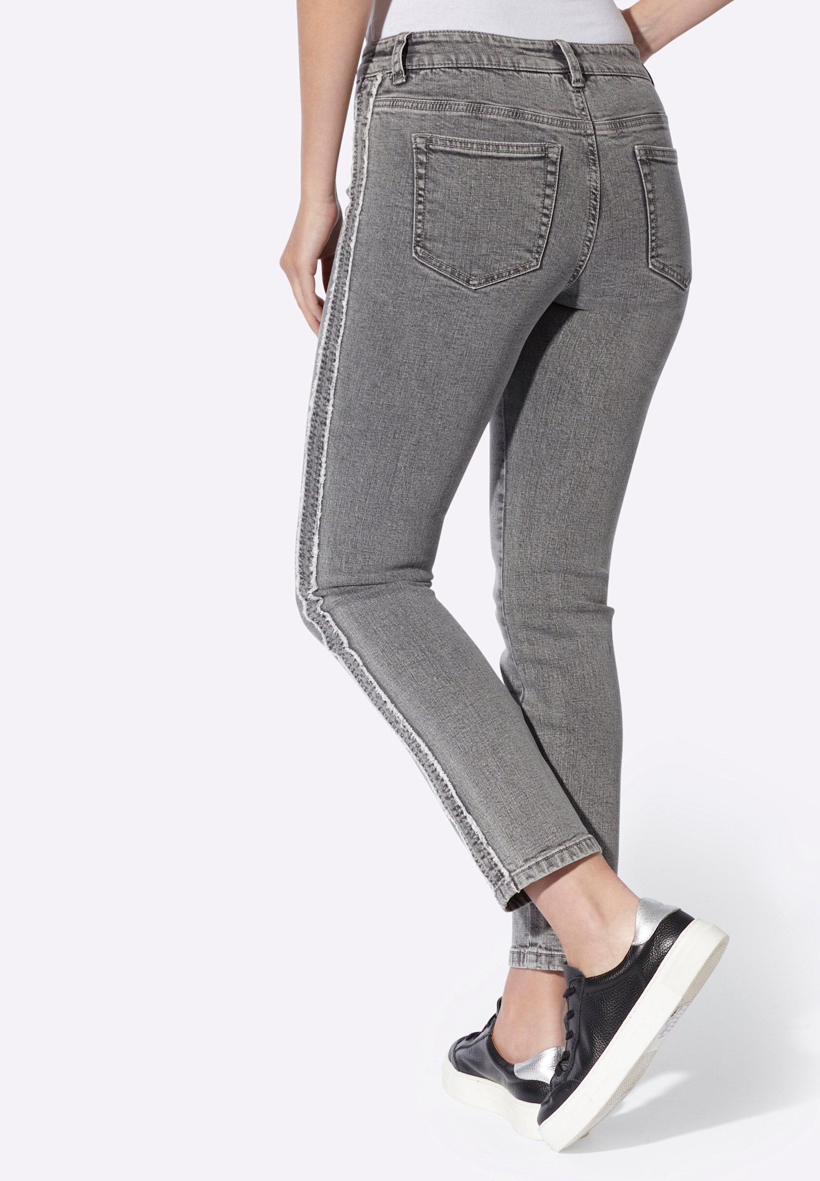 heine 5-Pocket-Jeans »Jeans 5-Pocket-Jeans mit Galonstreifen«
