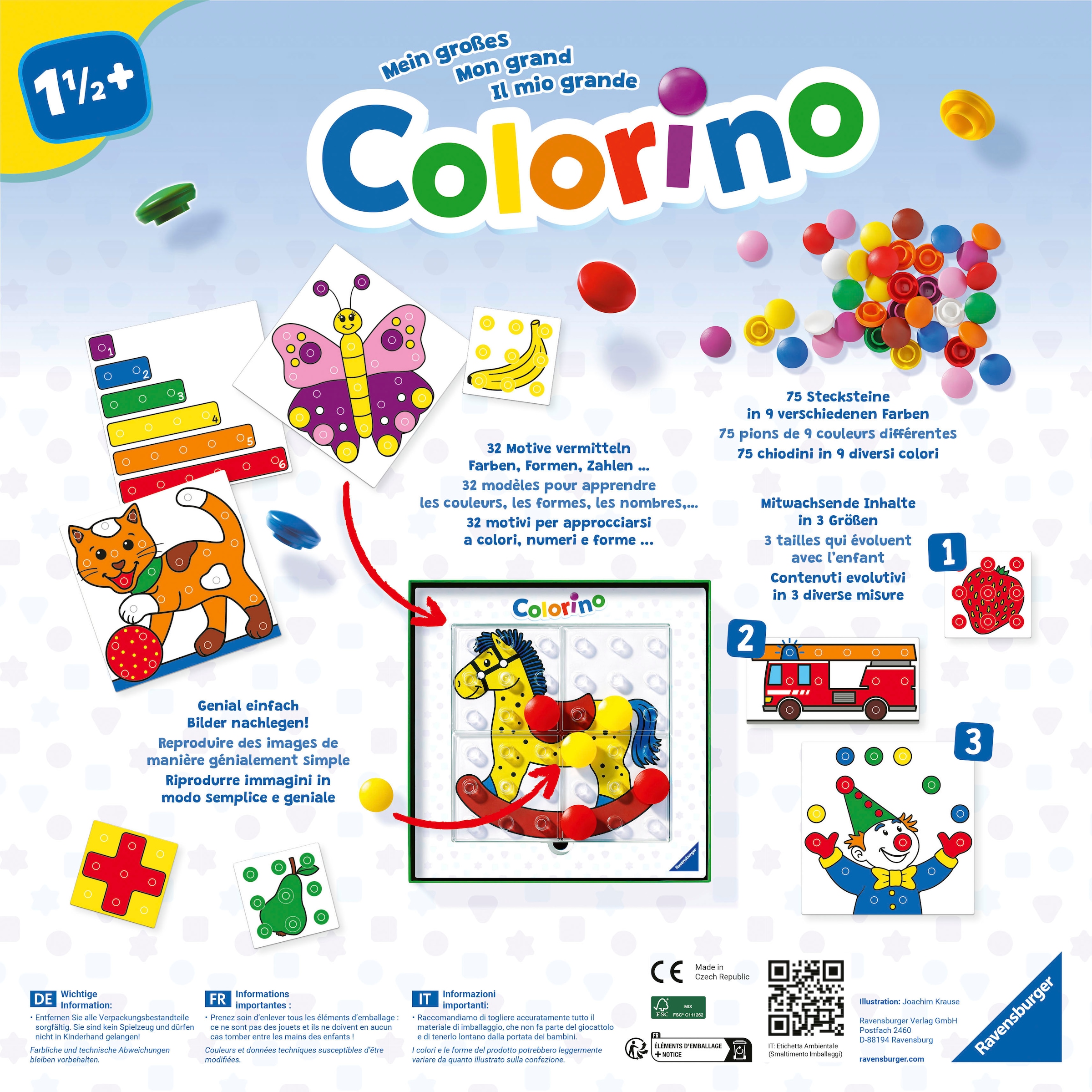 Ravensburger Spiel »Mein großes Colorino«, Made in Europe