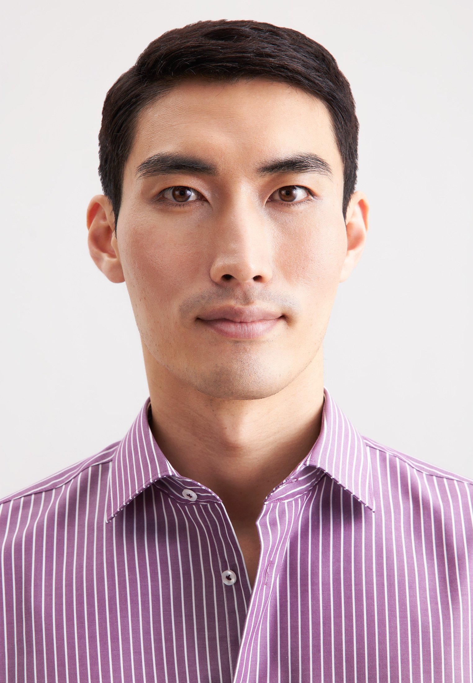 seidensticker Businesshemd »Schwarze Rose« Slim 1/1 Kentkragen Gestreift