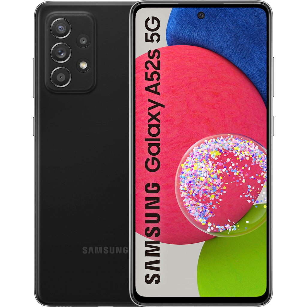 Samsung Smartphone »Galaxy A52S 5G Enterprise Edition«, (16,4 cm/6,5 Zoll, 128 GB Speicherplatz, 64 MP Kamera)