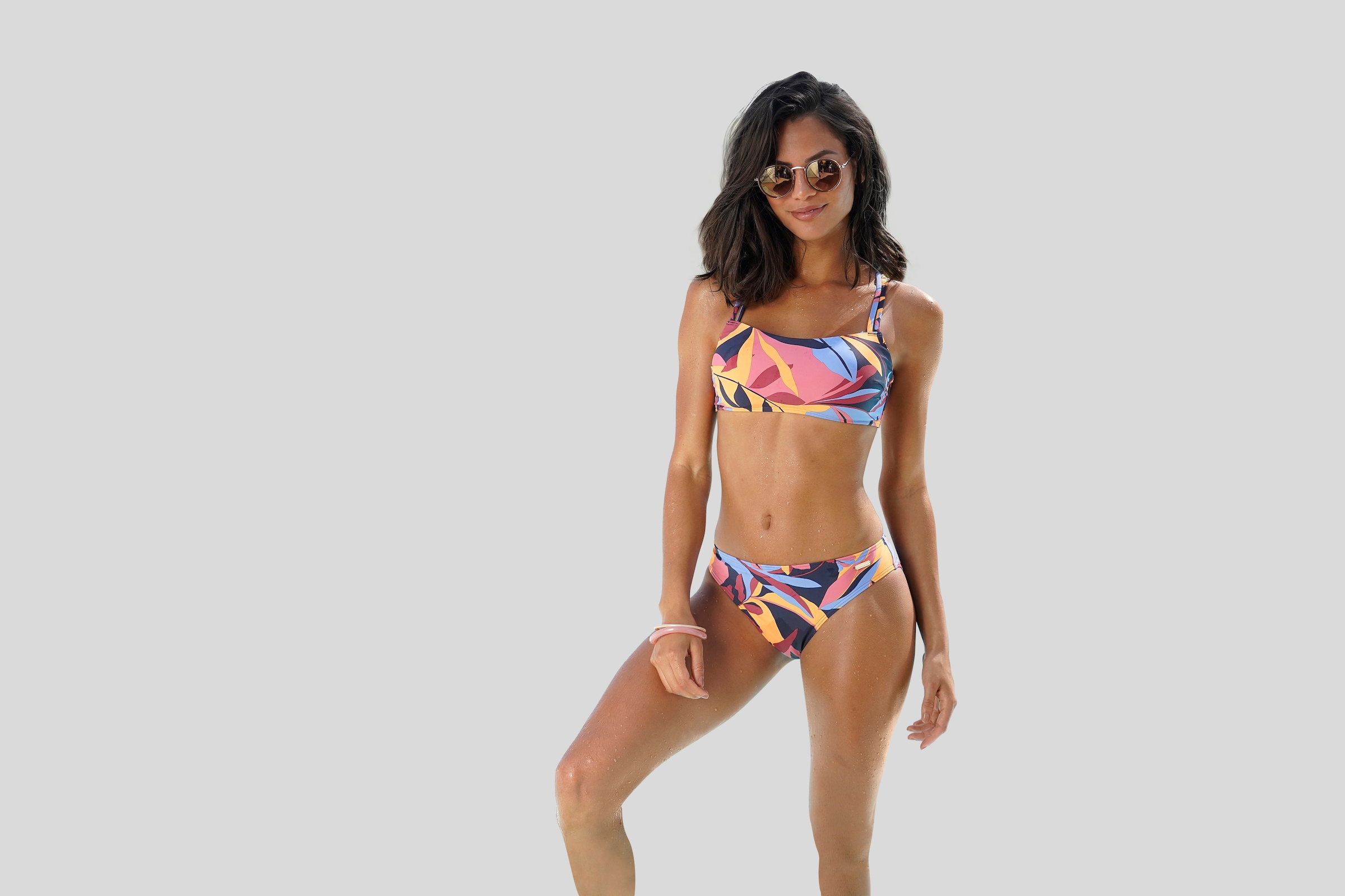 Sunseeker Bustier-Bikini, mit besonderem bei Rücken
