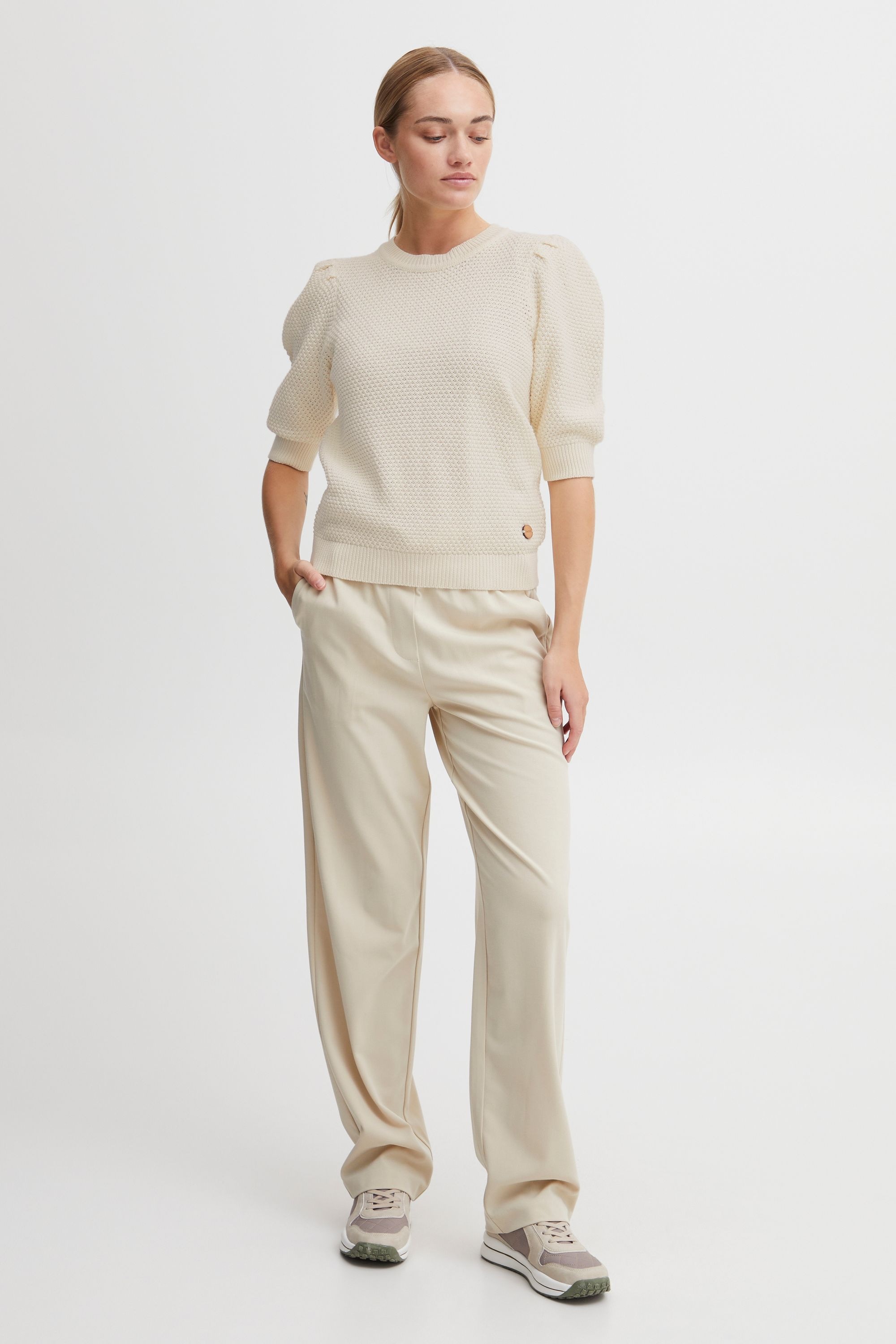 OXMO Strickfleece-Pullover »Strickpullover OXMicha«