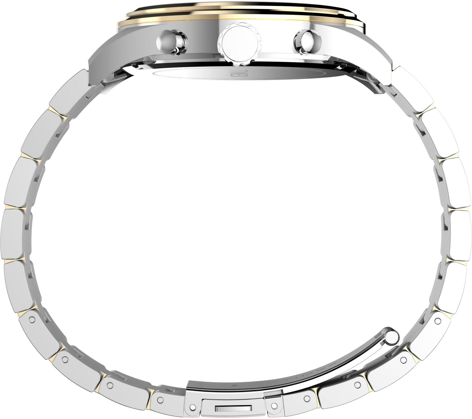 Timex Chronograph »DRESS CHRONO« Quarzuhr, Armbanduhr, Herrenuhr,Edelstahlarmband,Stoppfunktion,Tag