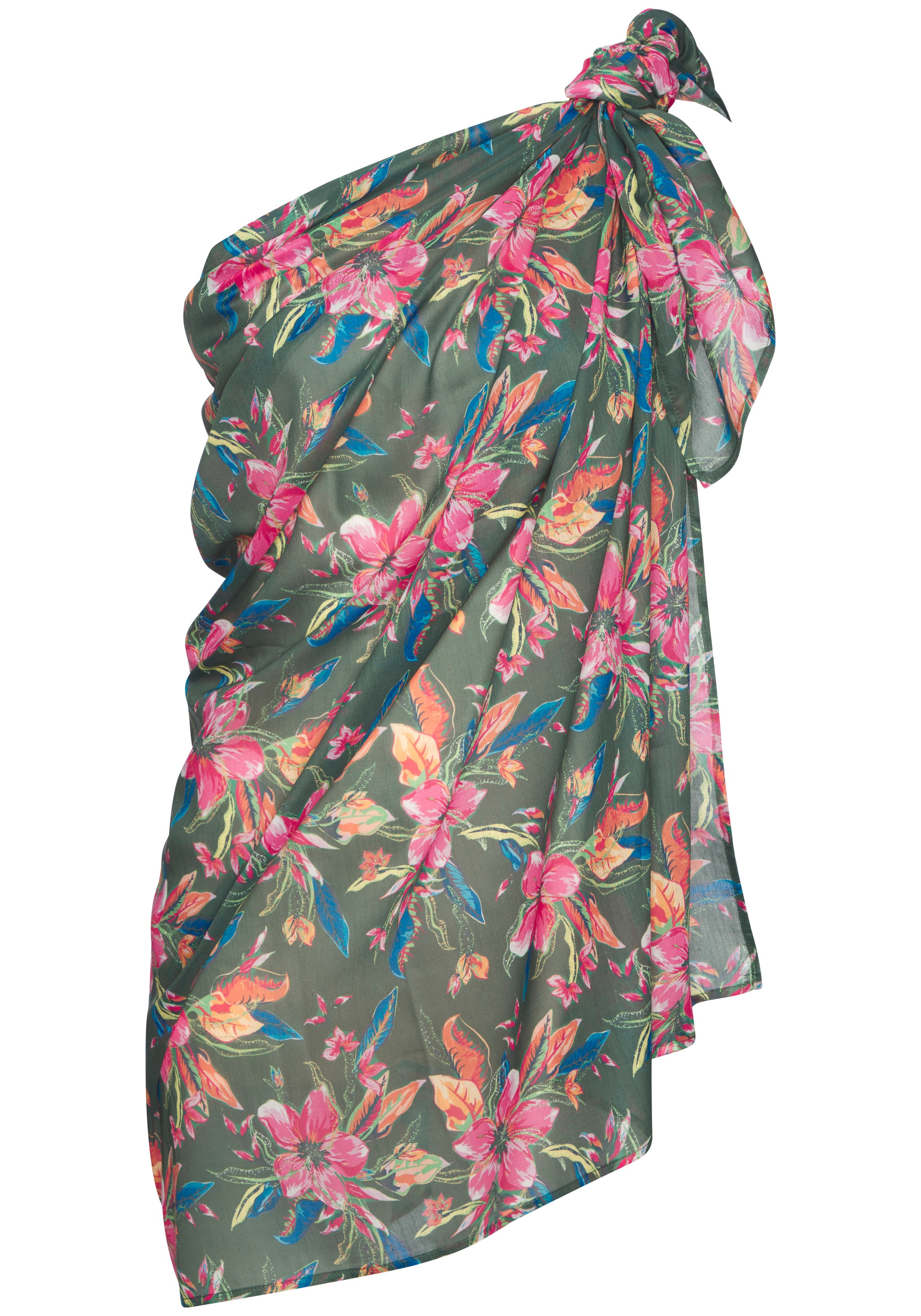 LASCANA Strandrock mit Alloverdruck