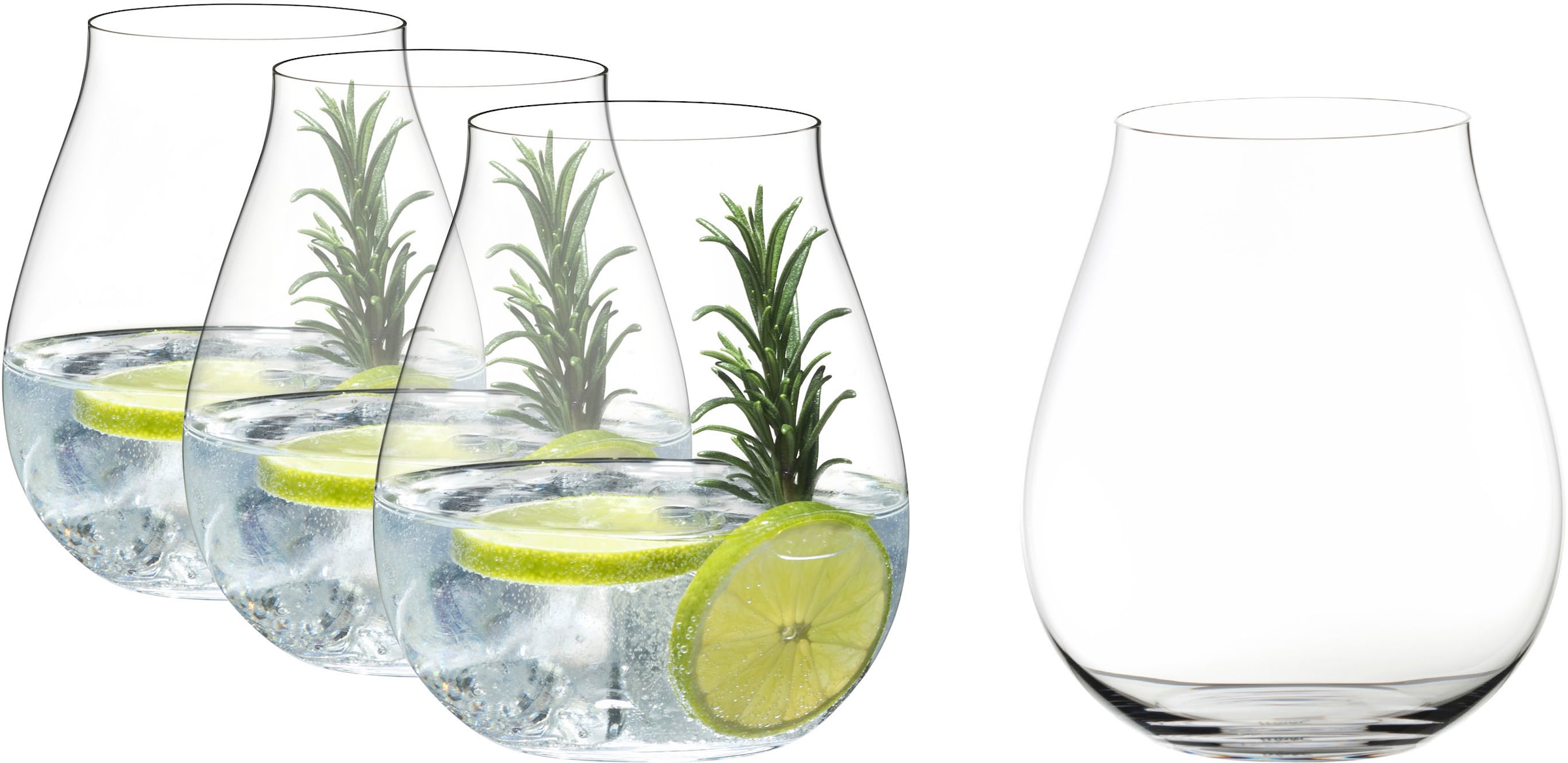 RIEDEL THE SPIRIT GLASS COMPANY Cocktailglas »Mixing Sets«, (Set, 4 tlg., GIN SET Classic), Made in Germany, 760 ml, 4-teilig