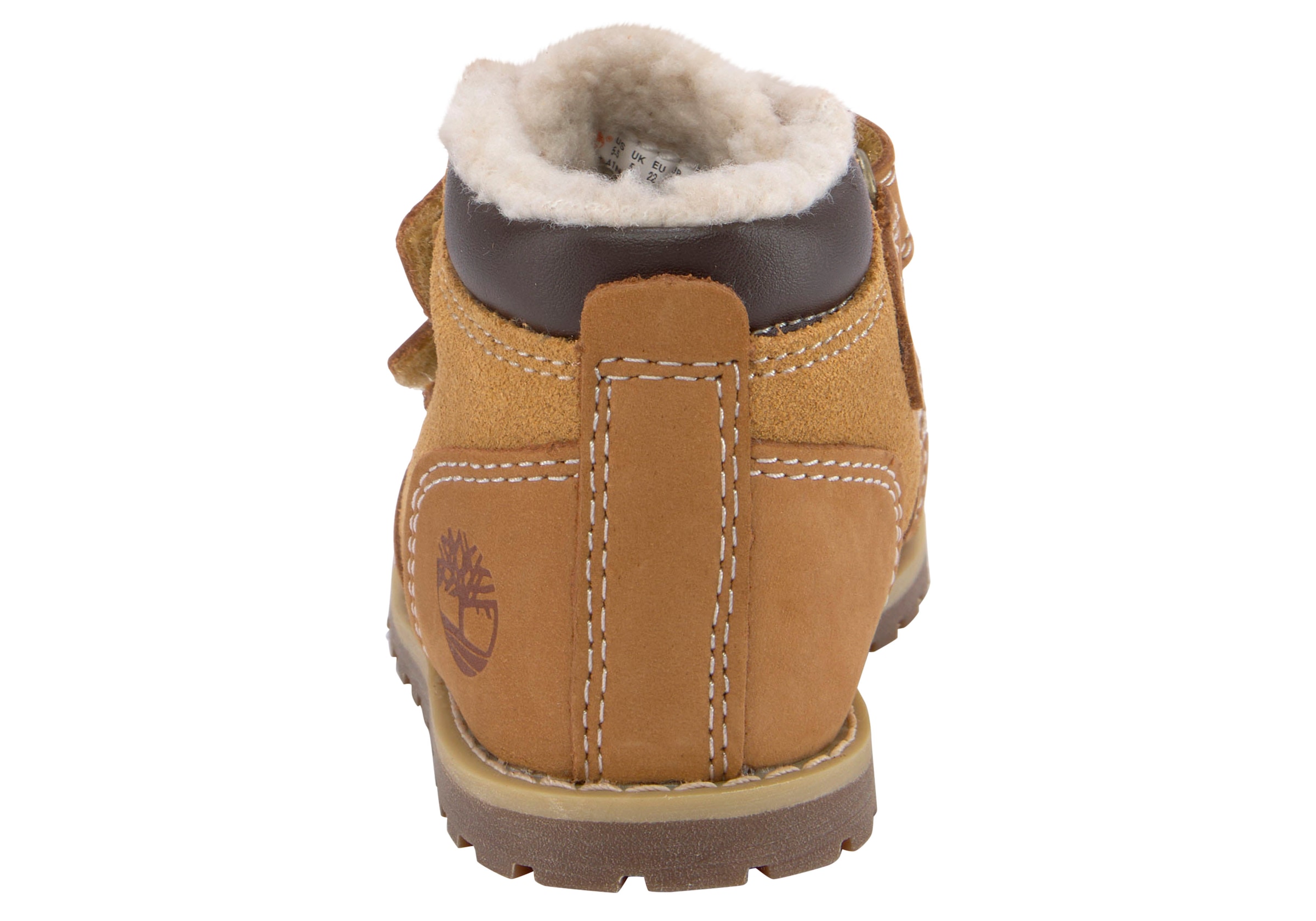 Timberland Klettboot »POKEY PINE MID WARM LINED HOOK & LOOP BOOT«, Winterstiefel, Winterboots, Snowboots, Winterschuhe, gefüttert