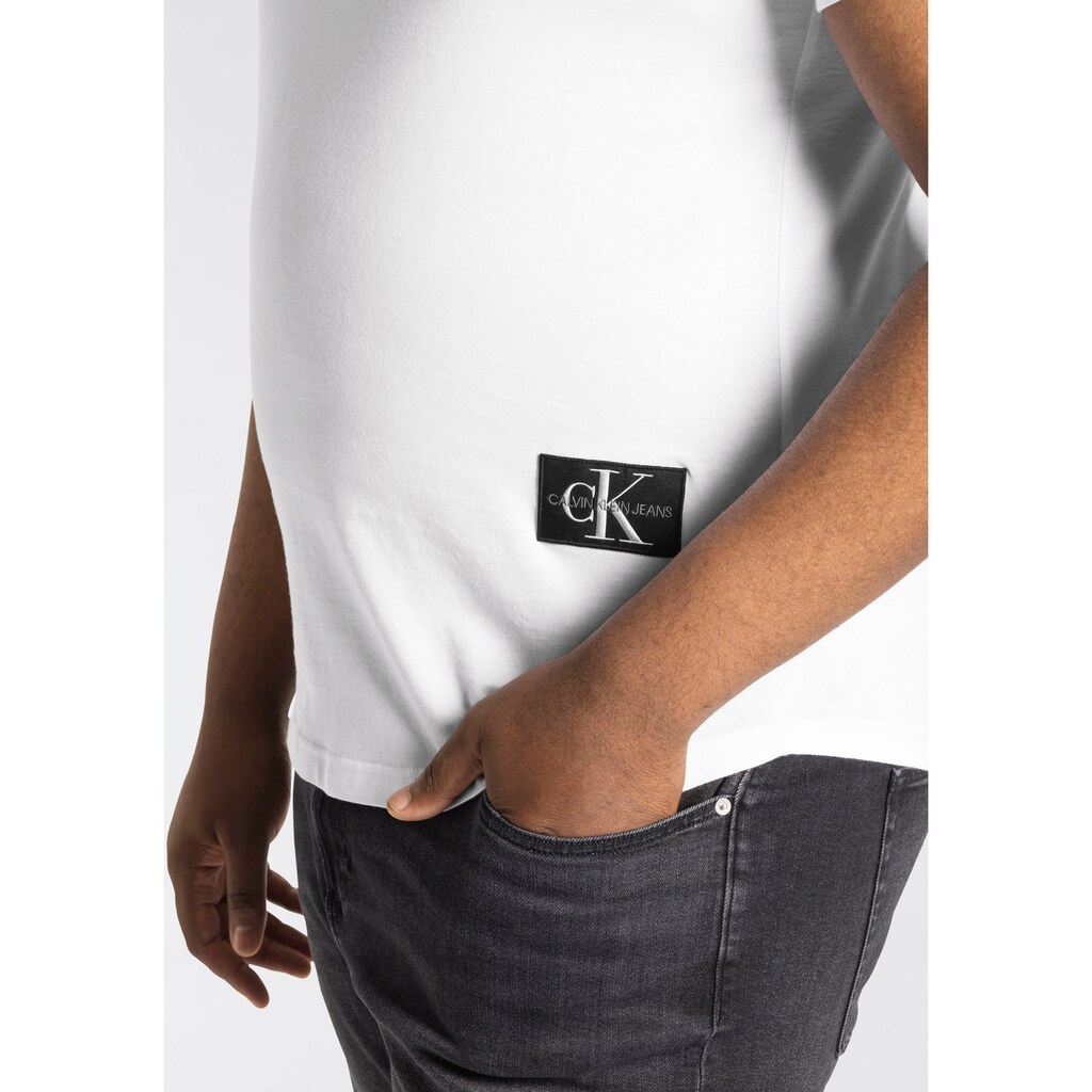 Calvin Klein Jeans Plus T-Shirt »PLUS BADGE TURN UP SLEEVE«