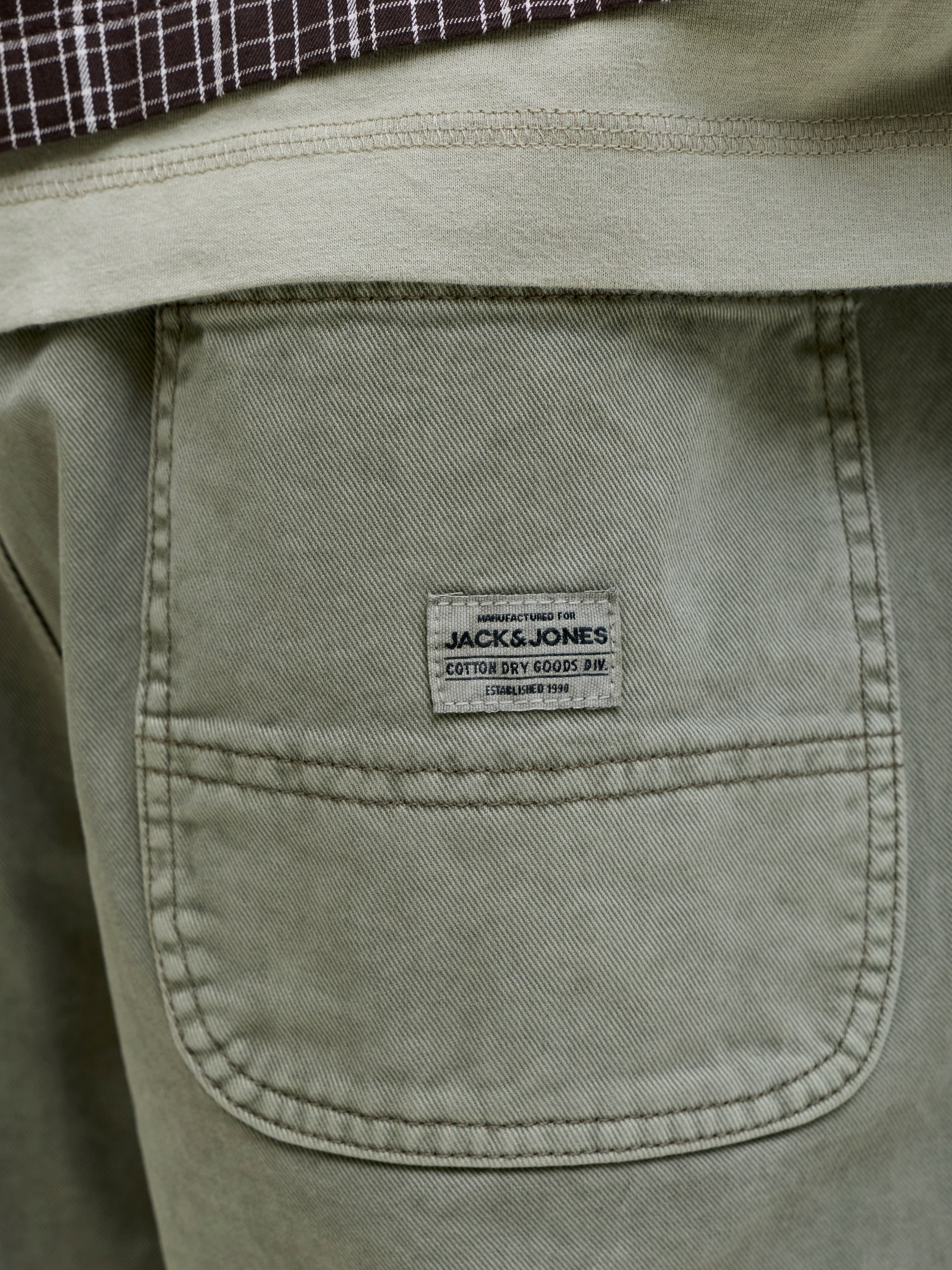 Jack & Jones Chinoshorts »JPSTTONY RAYE WORKER SHORT MID SN«  Baumwolle, 5-Pocket Style