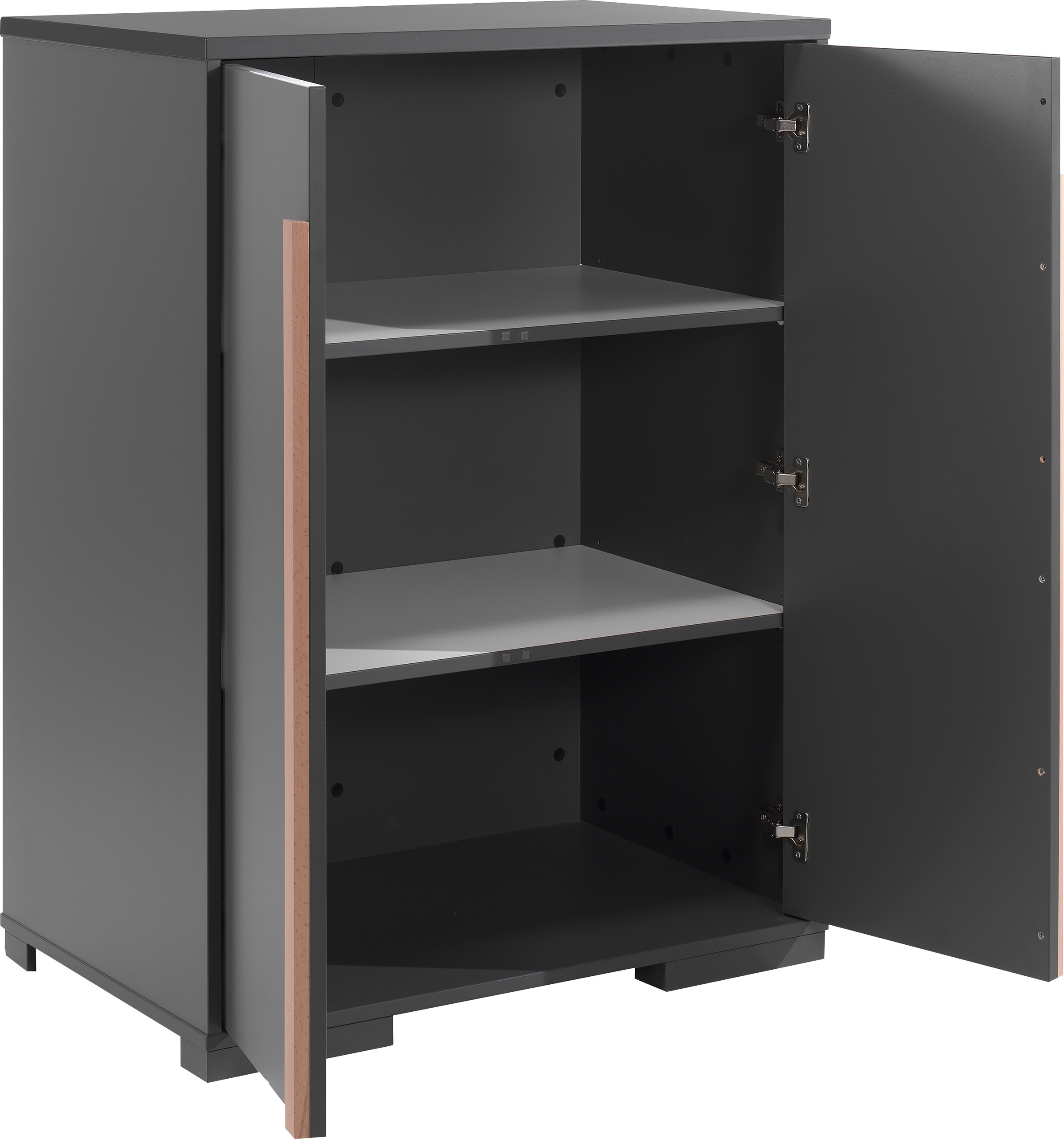 Vipack Kleiderschrank »London, Kinderkleiderschrank«, (Made in Europe), Wäscheschrank, mit Melamin-Oberfläche und Soft-Close