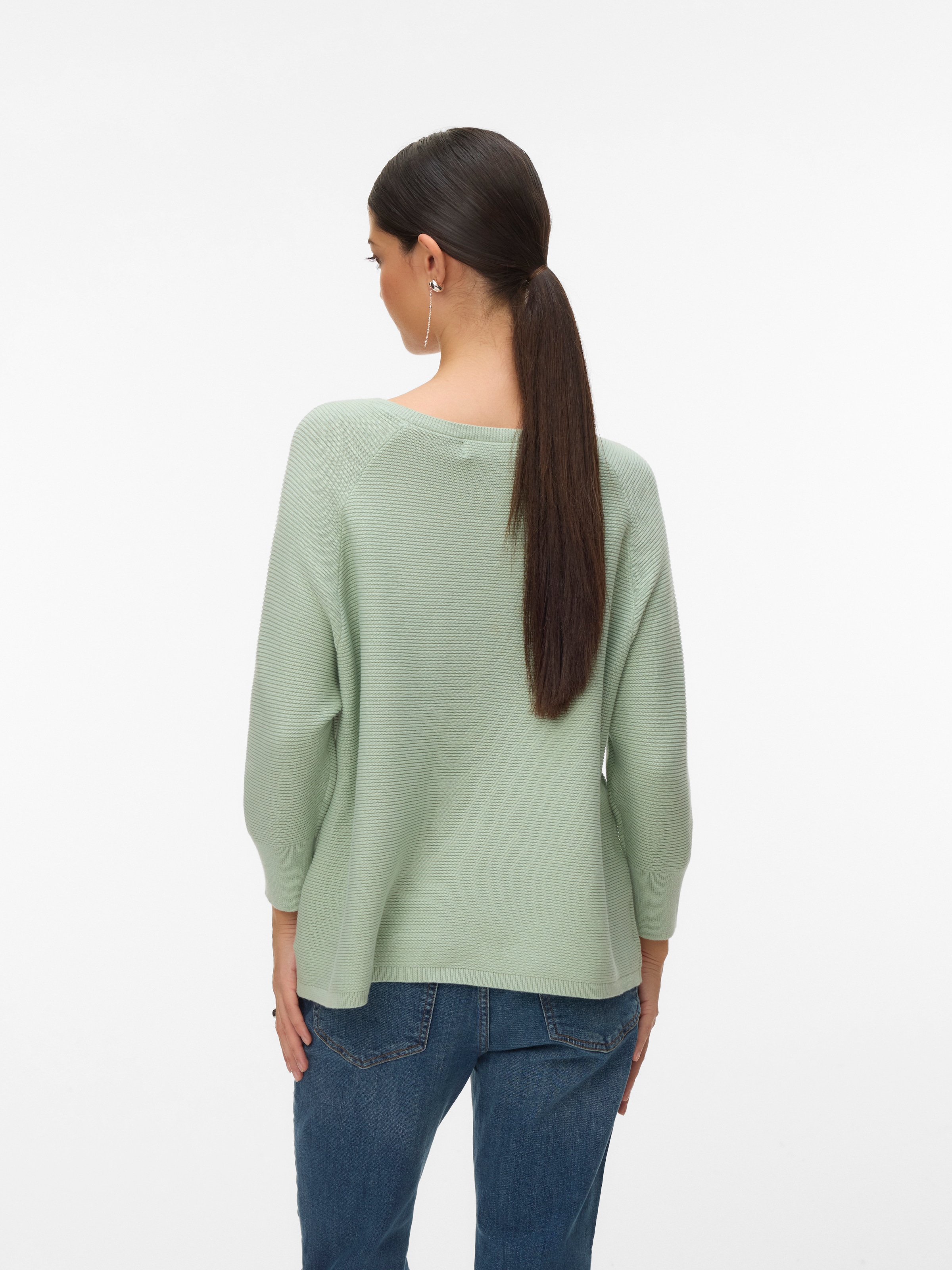 Vero Moda Strickpullover »VMNEW NORA 3/4 BOATNECK PULLOVER NOOS«