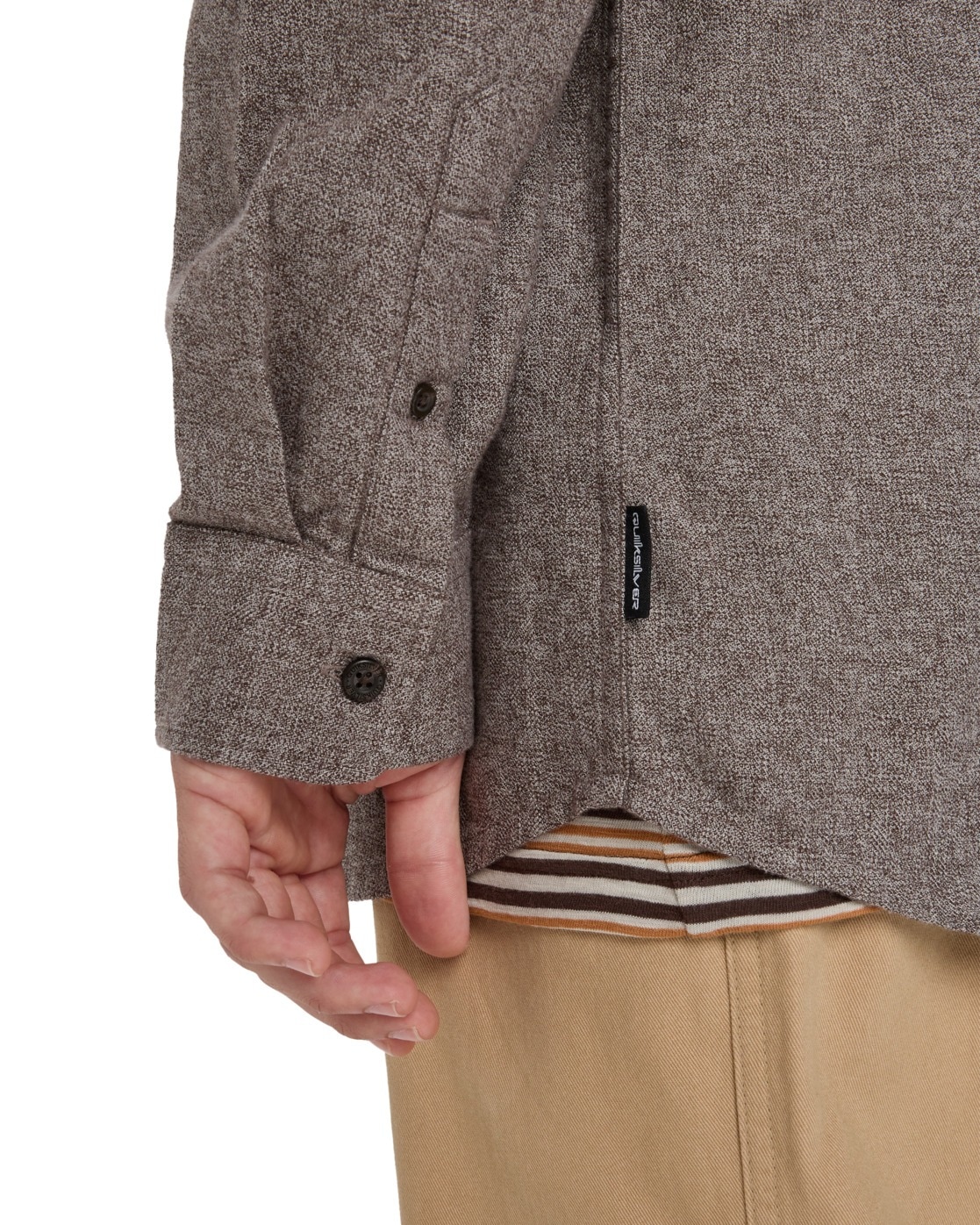 Quiksilver Langarmhemd »Motherfly Heather«