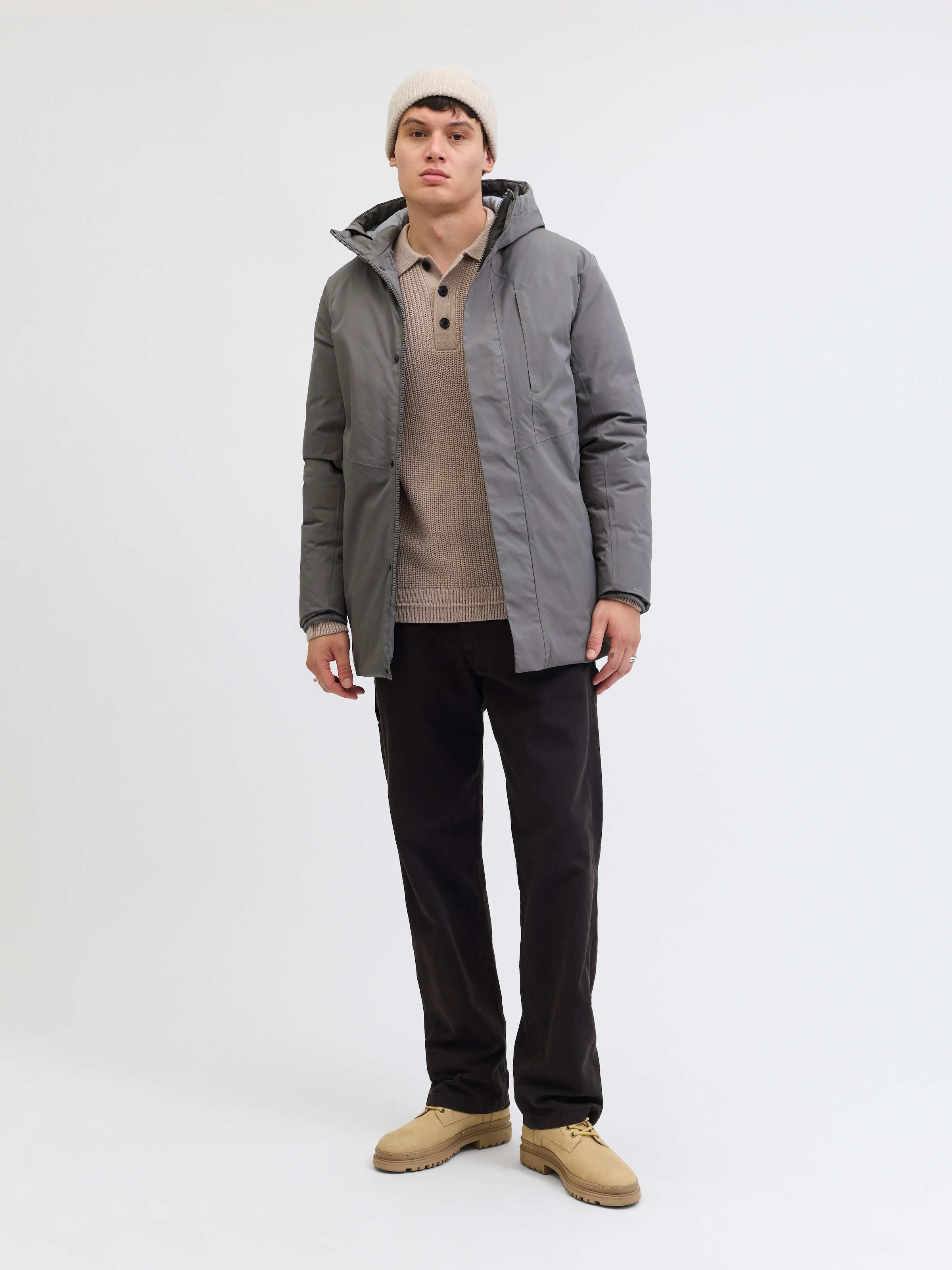 Jack & Jones Parka »JJEKEEN PARKA AW25 SN« mit Kapuze