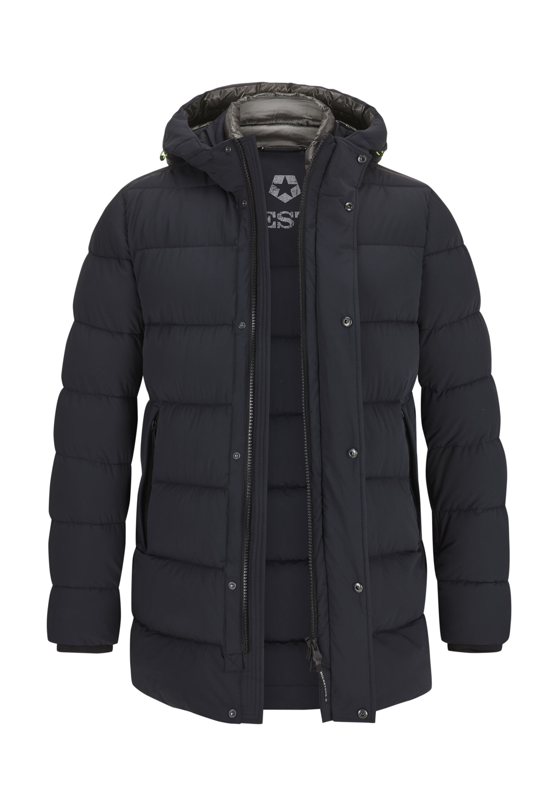Milestone Winterjacke »MSTedros« ohne Kapuze mit Logo-Print