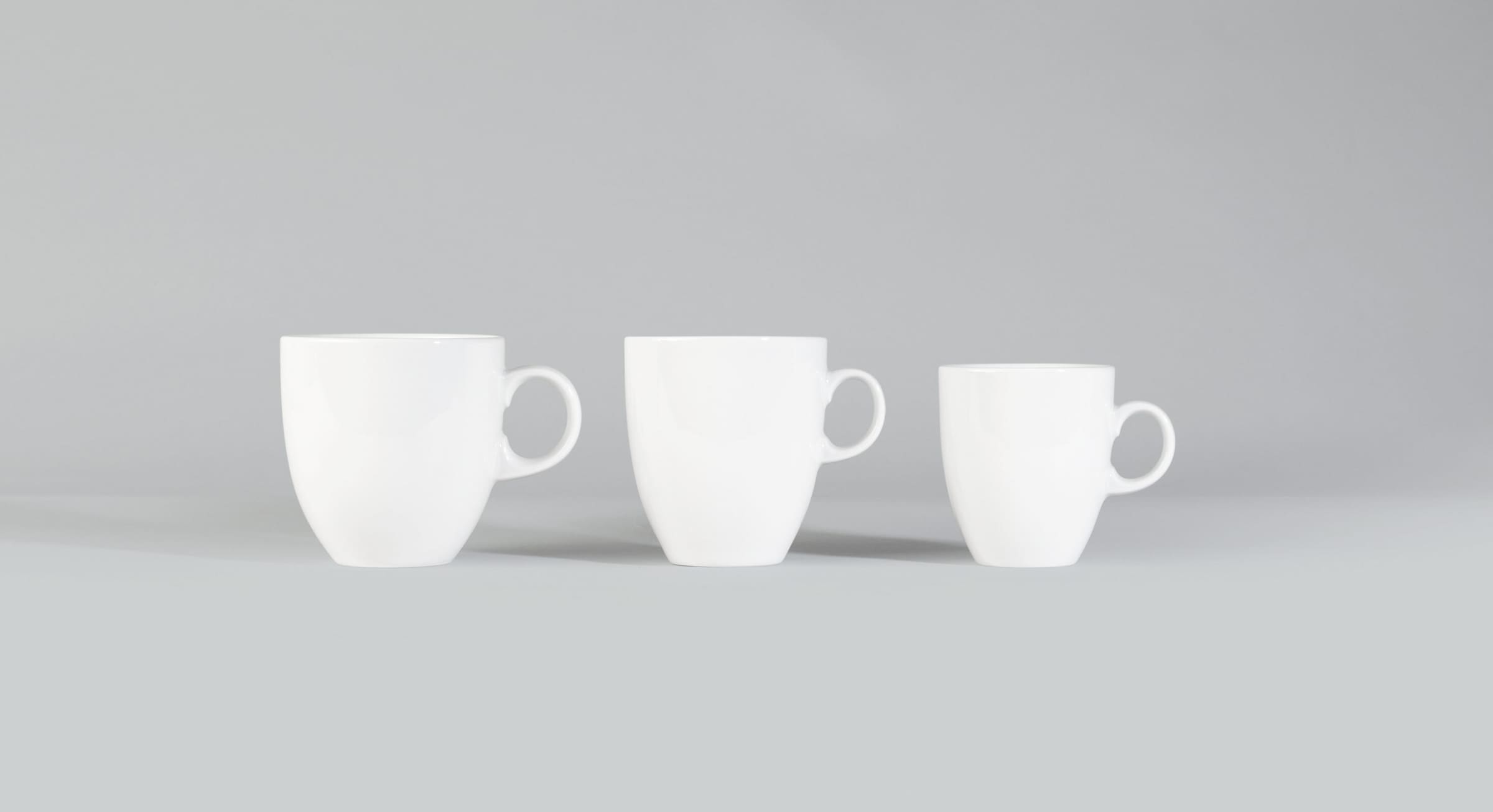 Seltmann Weiden Espressotasse »Espressotasse mit Untertasse VIP. 90 ml weiß« Spülmaschinenfest, Mikrowellensicher, Ofenfest