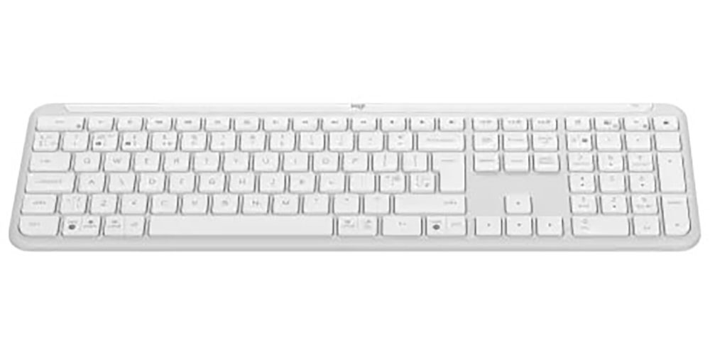 Logitech Wireless-Tastatur »Signature Slim K950« (Angenehmes Tippen | Fn-Tasten | Lautstärkeregler | Profil-Speicher | Windows-Sperrtaste | Ziffernblock)
