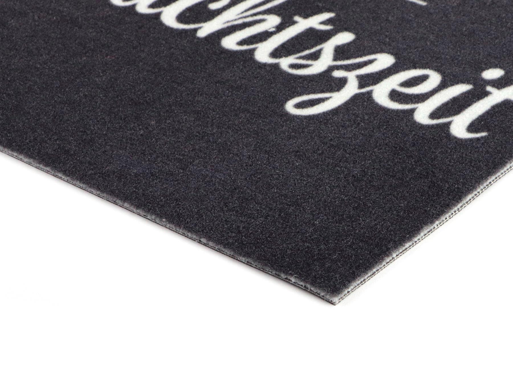 Primaflor-Ideen in Textil Fußmatte »VELVET - WEIHNACHTSZEIT«, rechteckig, Schmutzfangmatte, Weihnachten, mit Spruch, waschbar, rutschhemmend