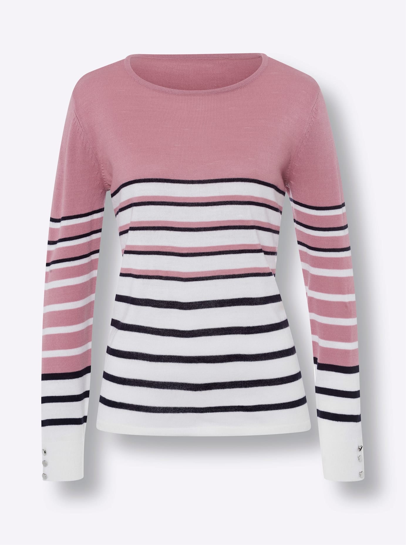 Classic Basics Streifenpullover »Langarm-Pullover«