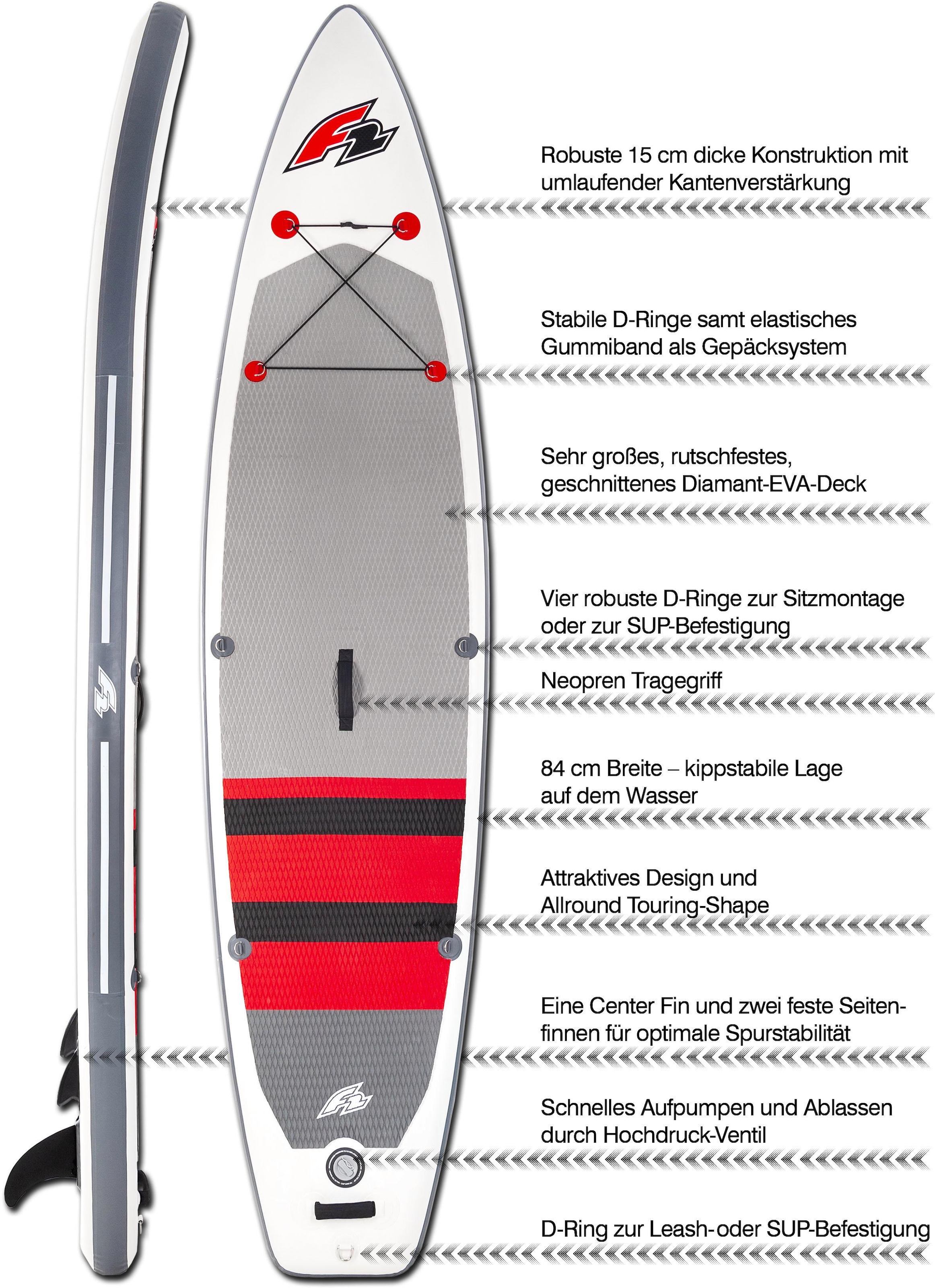 Inflatable (Set, Up »Union F2 Paddling 5 SUP-Board bei tlg.), Stand 11,5«,