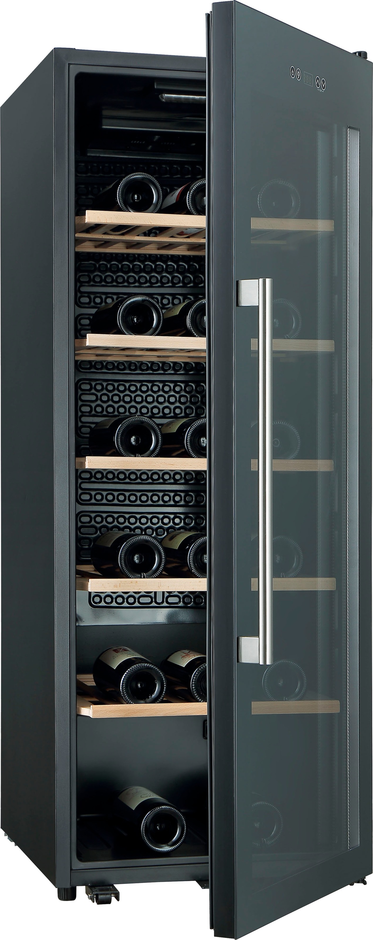 Hanseatic Weinkühlschrank »HWC86GCBA«, für 86 Standardflaschen á 075l mit 3  Jahren XXL Garantie | Weinkühlschränke