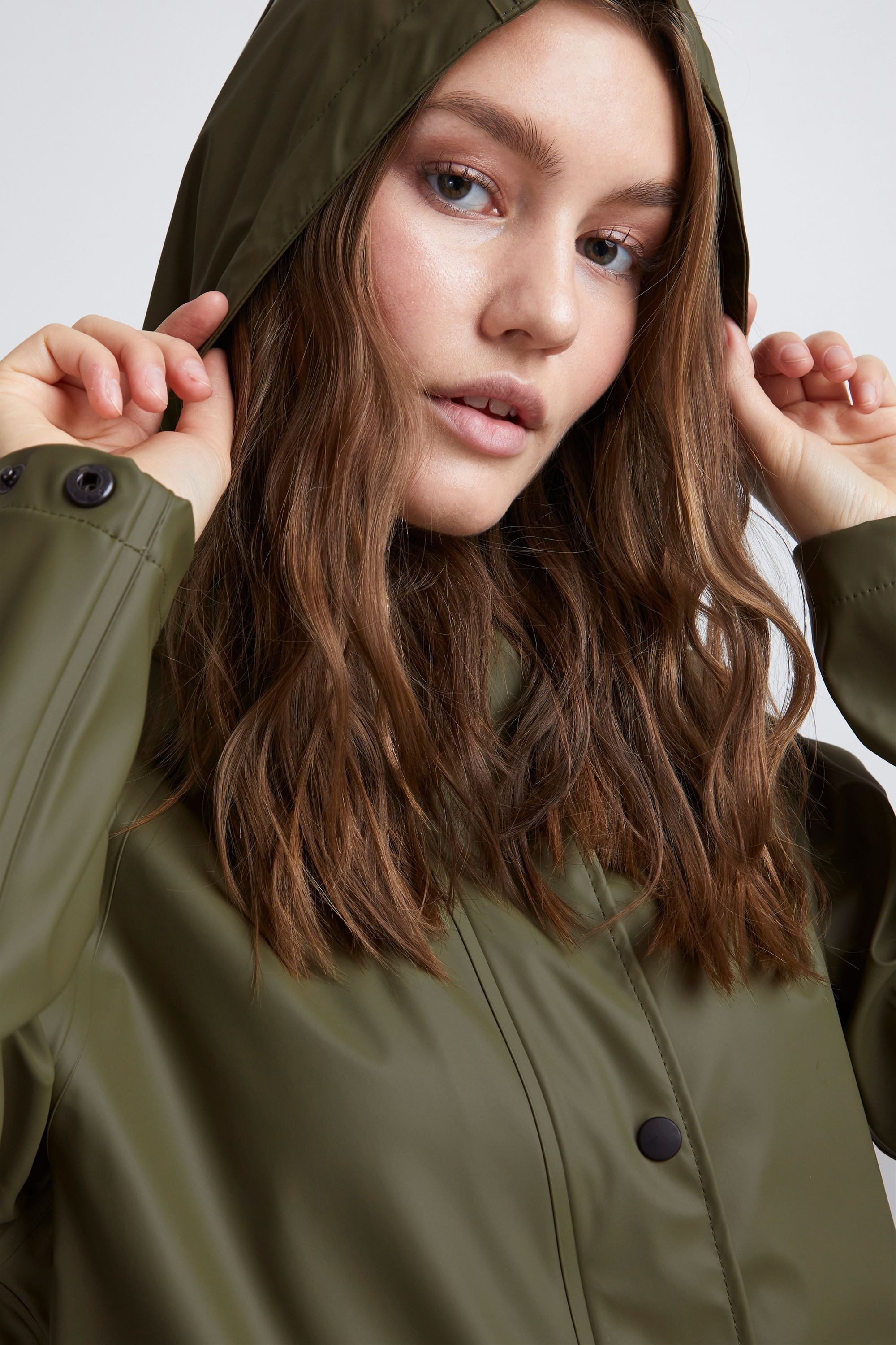 Ichi Regenjacke »Regenjacke IHTazi«, mit Kapuze