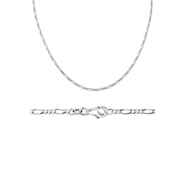 Firetti Silberkette »Figarokettengliederung, ca. 2,3 mm breit«, Made in  Germany auf Raten bestellen