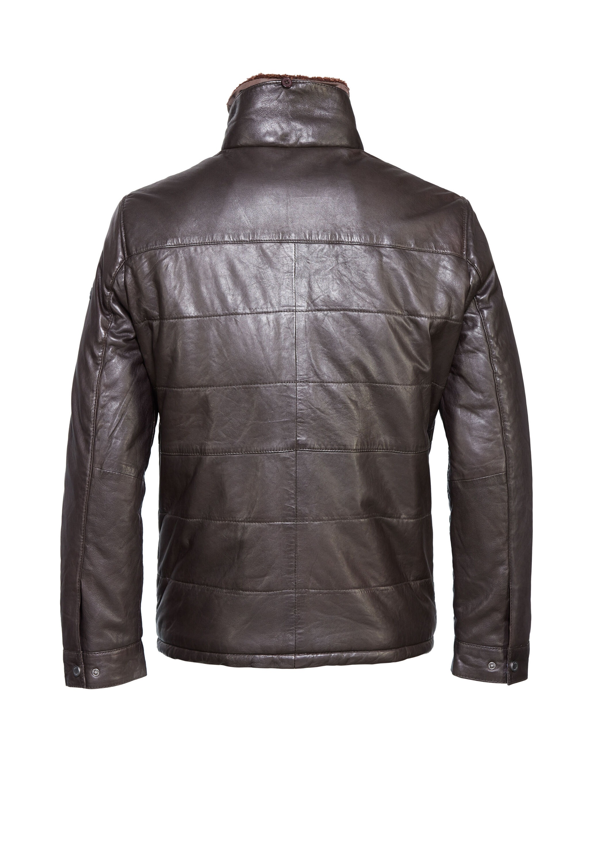 bugatti Blouson »BUMARCELLO« ohne Kapuze mit weichem Stehkragen