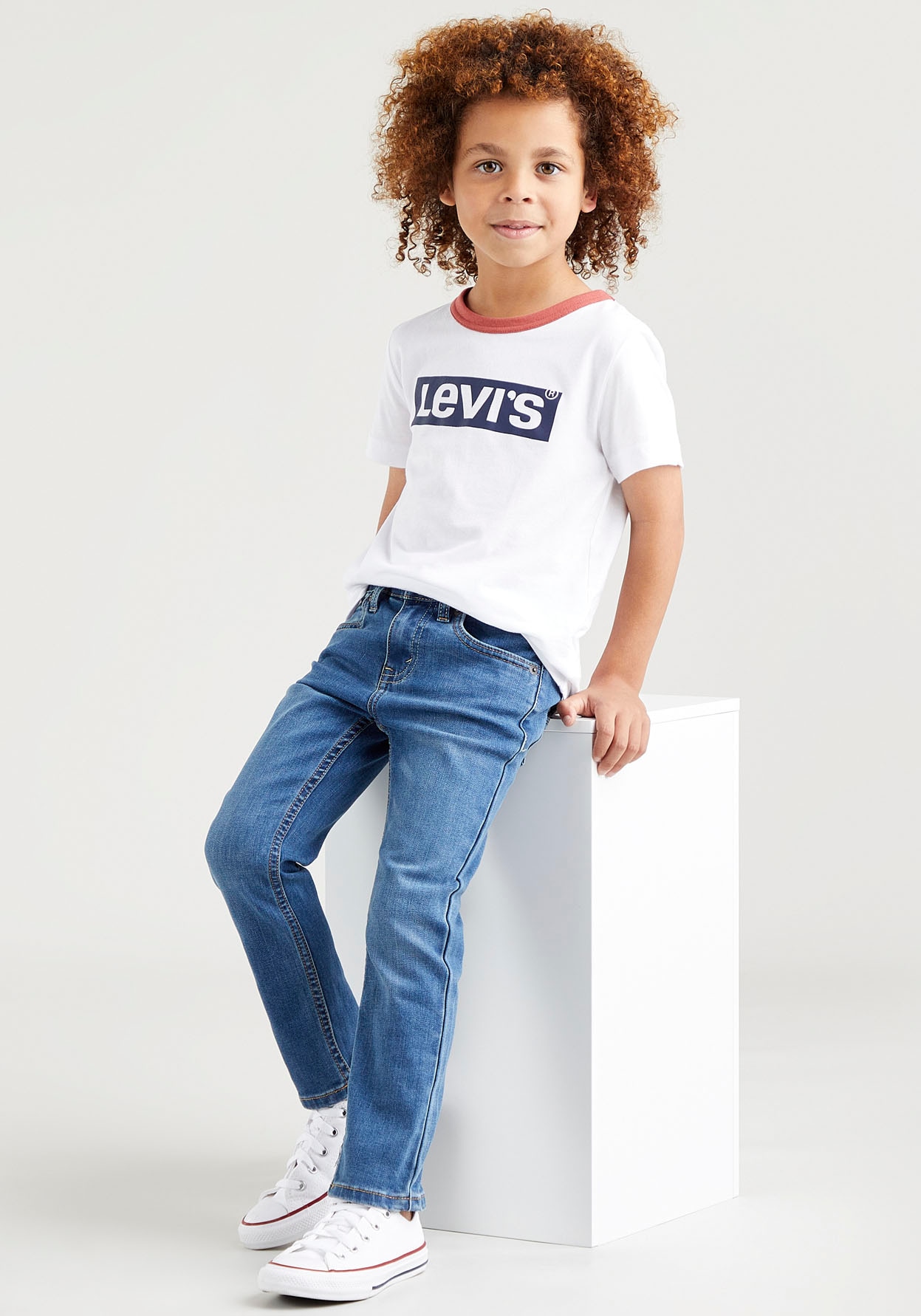 Levi's® Kids Skinny-fit-Jeans »LVB-510 SKINNY FIT JEANS«, for BOYS